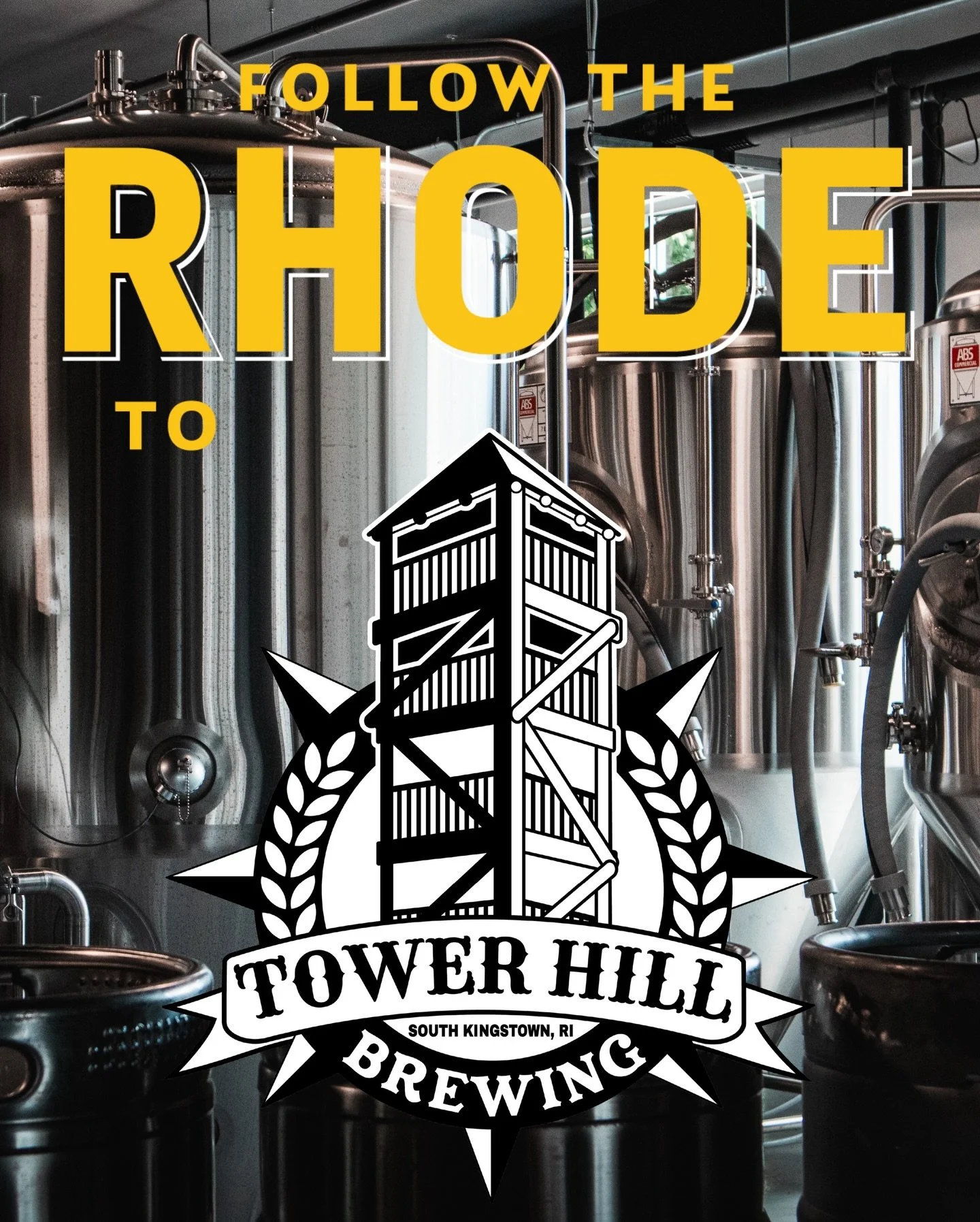 Say hey to our round 2 Rhode Island Brewery highlight, @towerhillbrewing401 🍻 Located in South Kingstown, 4 lifelong friends turned a 20-year dream into reality by opening doors to the Tower Hill Brewing in 2024. And what better than ALSO having you