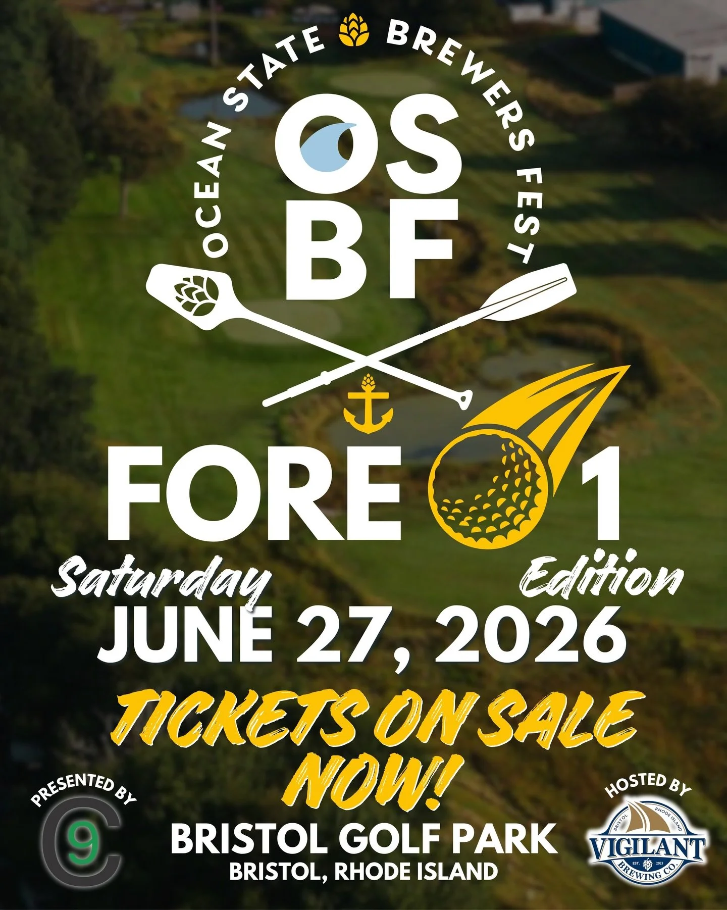It&rsquo;s the opening round of this year&rsquo;s Masters ⛳️ and we have an extra special announcement: Ocean State Brewers Festival is back and ON SALE NOW! This year&rsquo;s OSBF lands on June 27 and will be held at one of its most unique venues ye