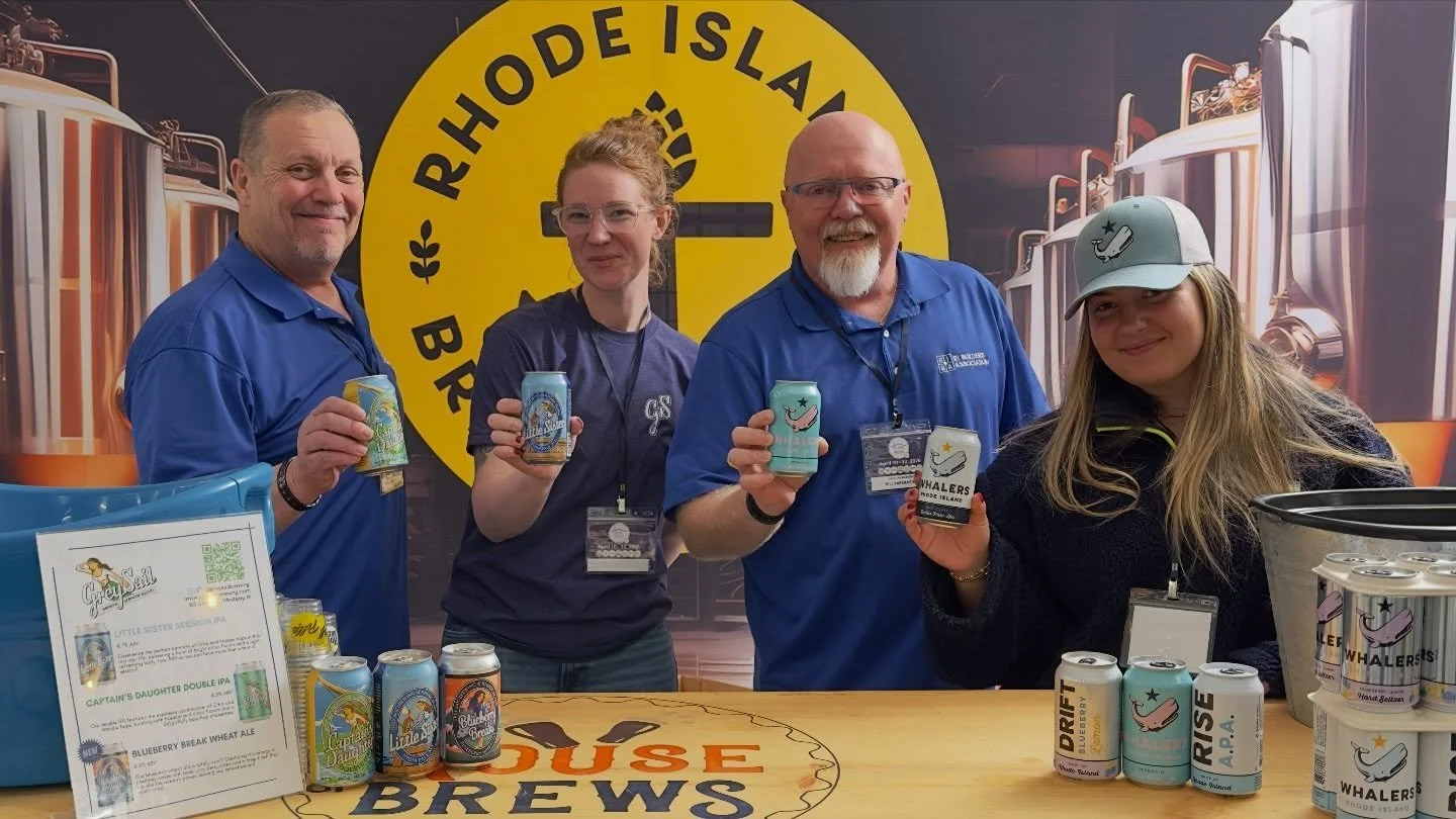 RI Home Show 2026 🍻 House of Brews Day 1 🎉 Starting off the day with @greysail and @whalersbrewing followed by @tiltedbarnbrewery and @towerhillbrewing401 this afternoon!

Saturday: @craftedhopebrewing @taprootbeer @tragmar.ale.works @tapped_apple 