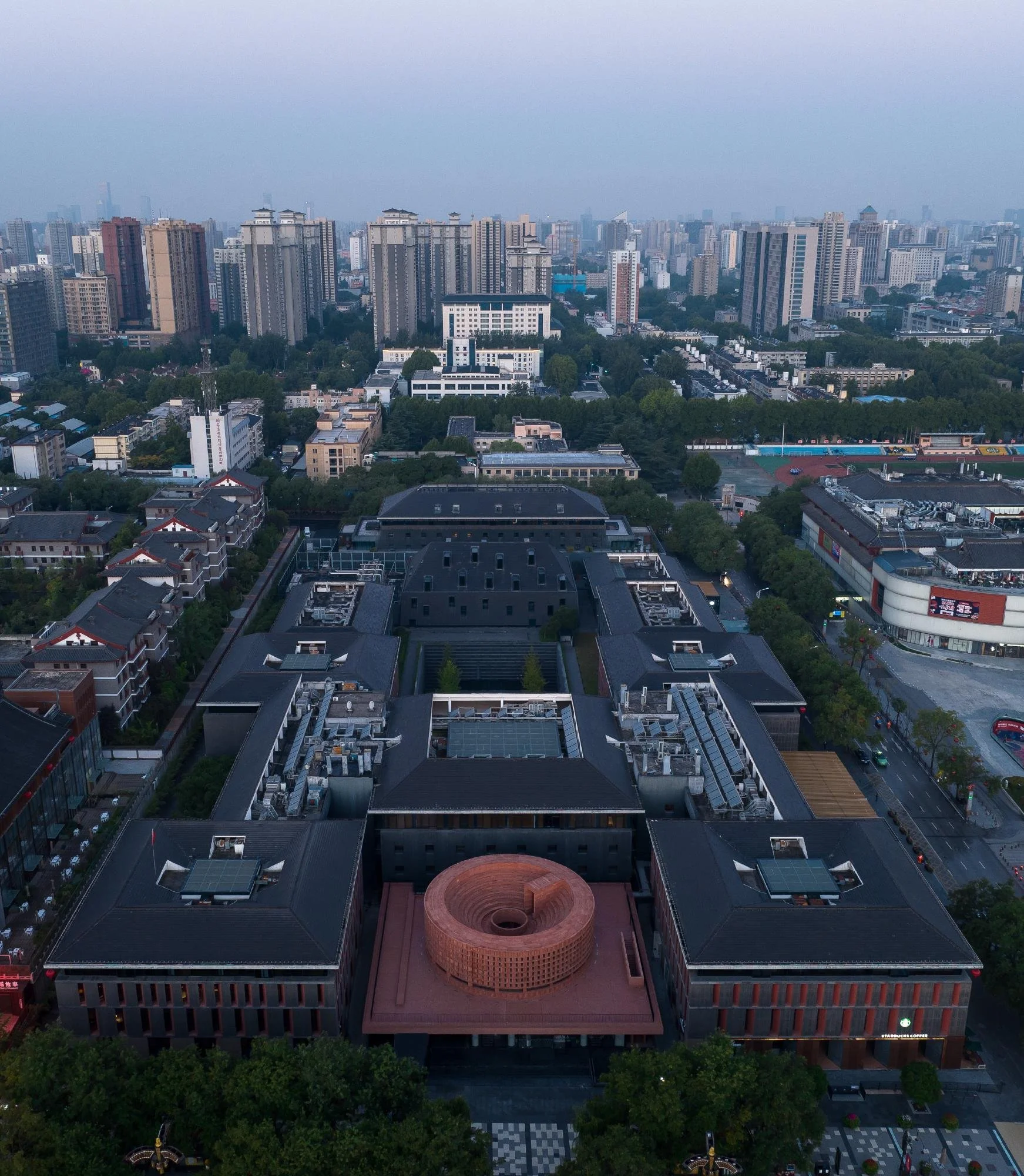 Qujiang Library Qujiang Museum of Fine Arts Extension | The Radical Project