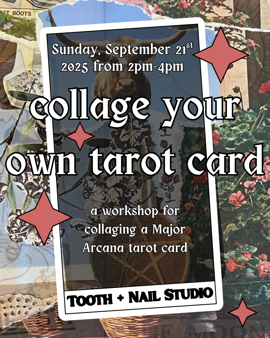 Collage Your Own Tarot Card