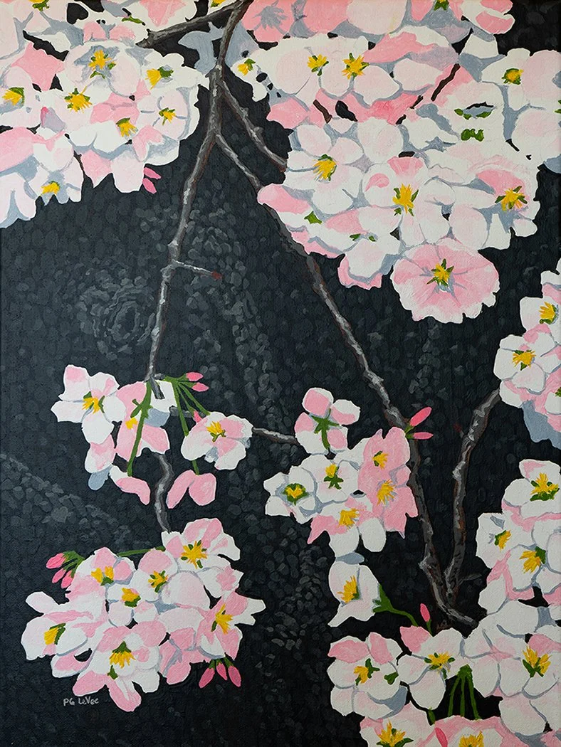 Cherry Blossoms 18 x 24