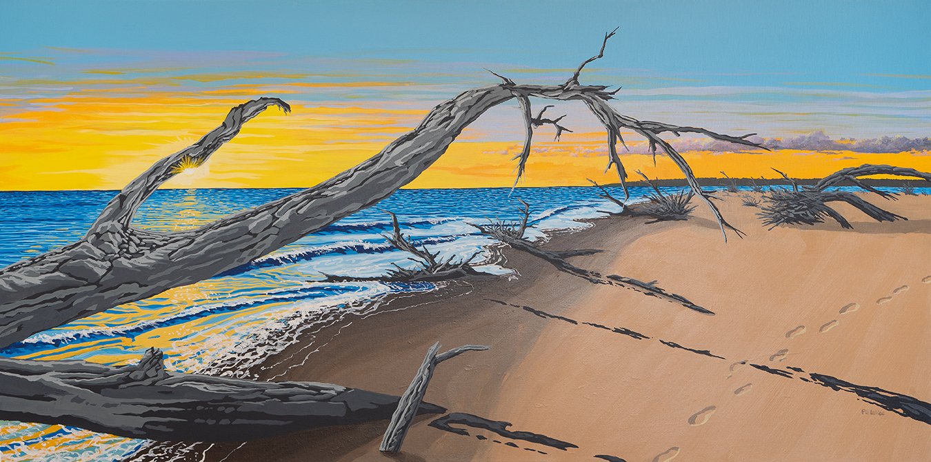 Sunrise at Blackrock Beach 24x48