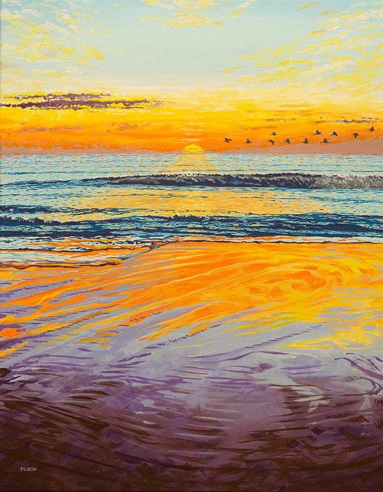 Sunrise Secrets. 22 x 28