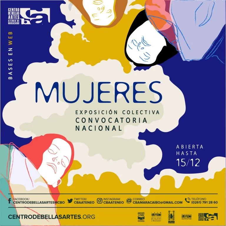 "Mujeres", group exhibition at the Centro de Bellas Artes Ateneo de Maracaibo, Venezuela, March of 2018