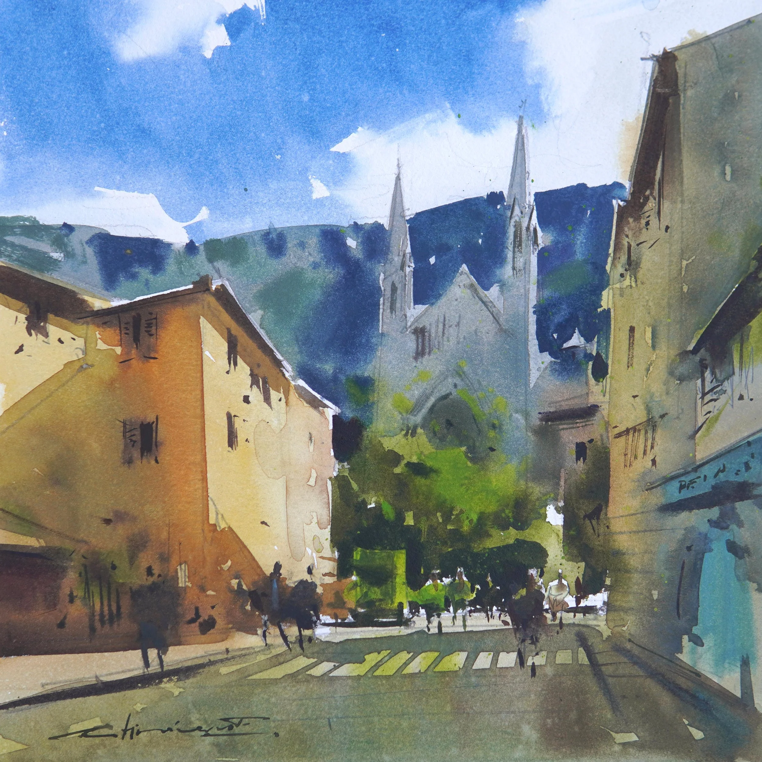 Deia Mallorca  I  30X30cm