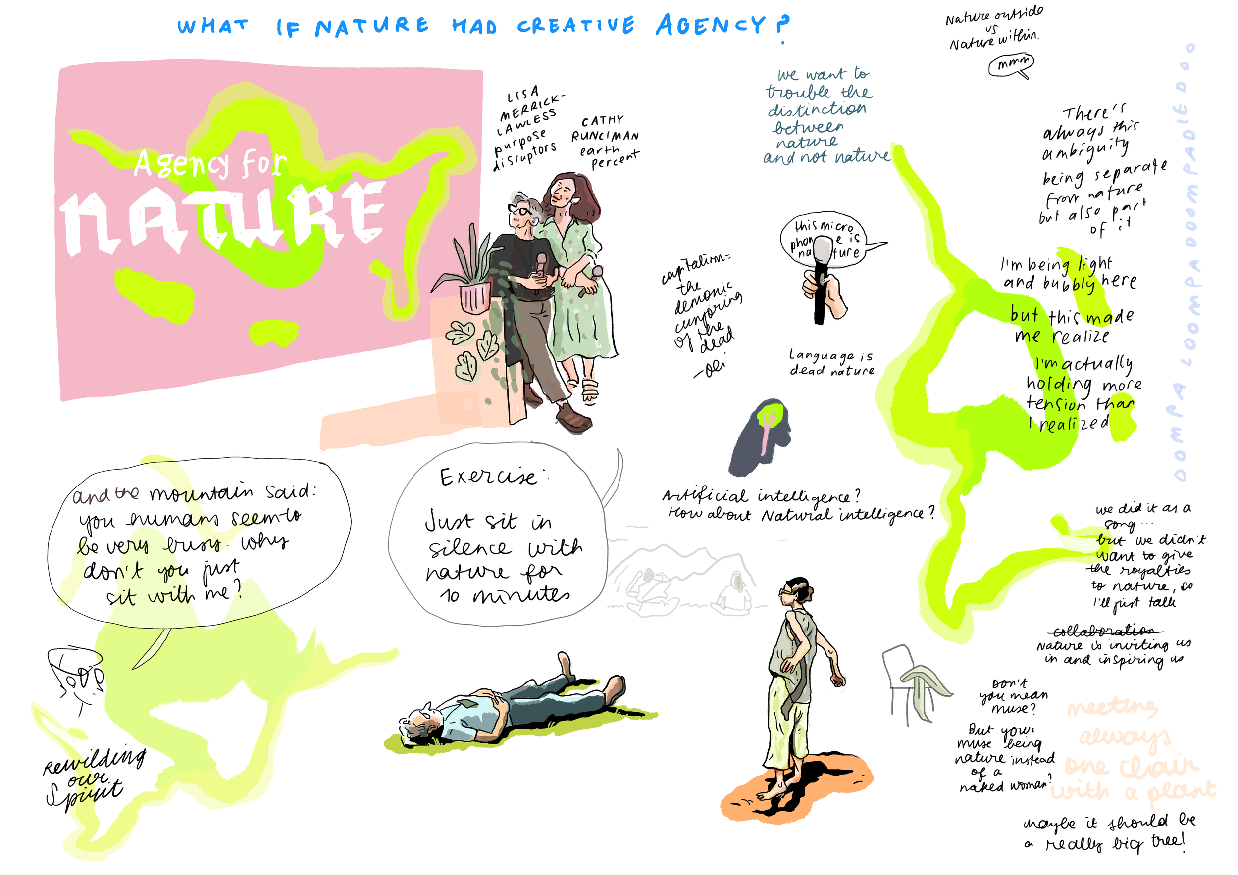 “What if Nature Had Creative Agency?” Reflections from our workshop with EarthPercent&nbsp;at the Klosters Forum