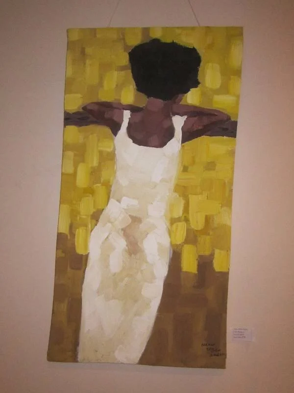 Waiting, 2014, acrylic on canvas