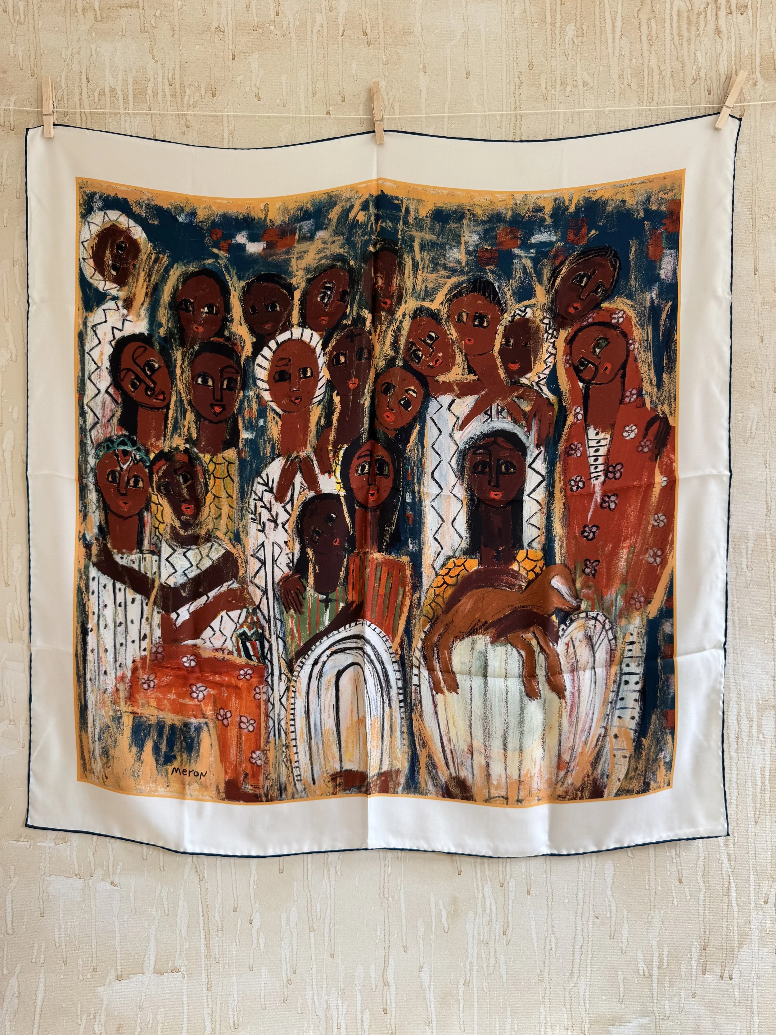 Solidarity Silk Scarf