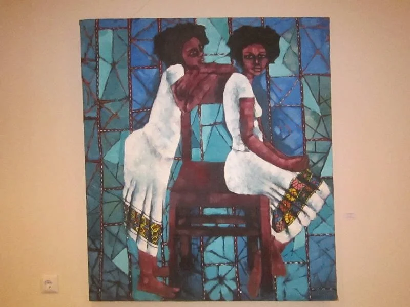 waiting, 2013, acrylic on canvas