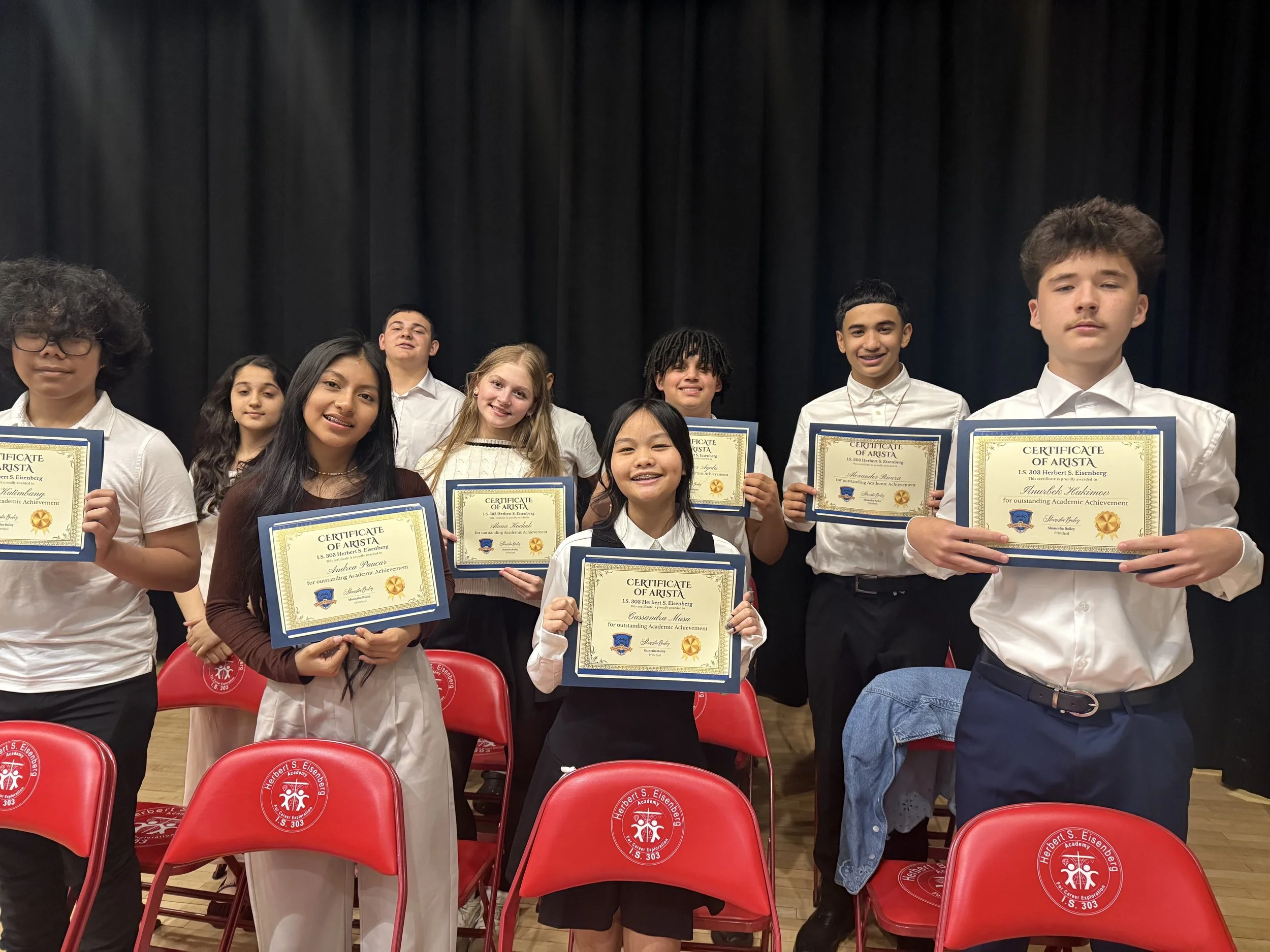 Arista/Archon Junior Honor Society Ceremony 1