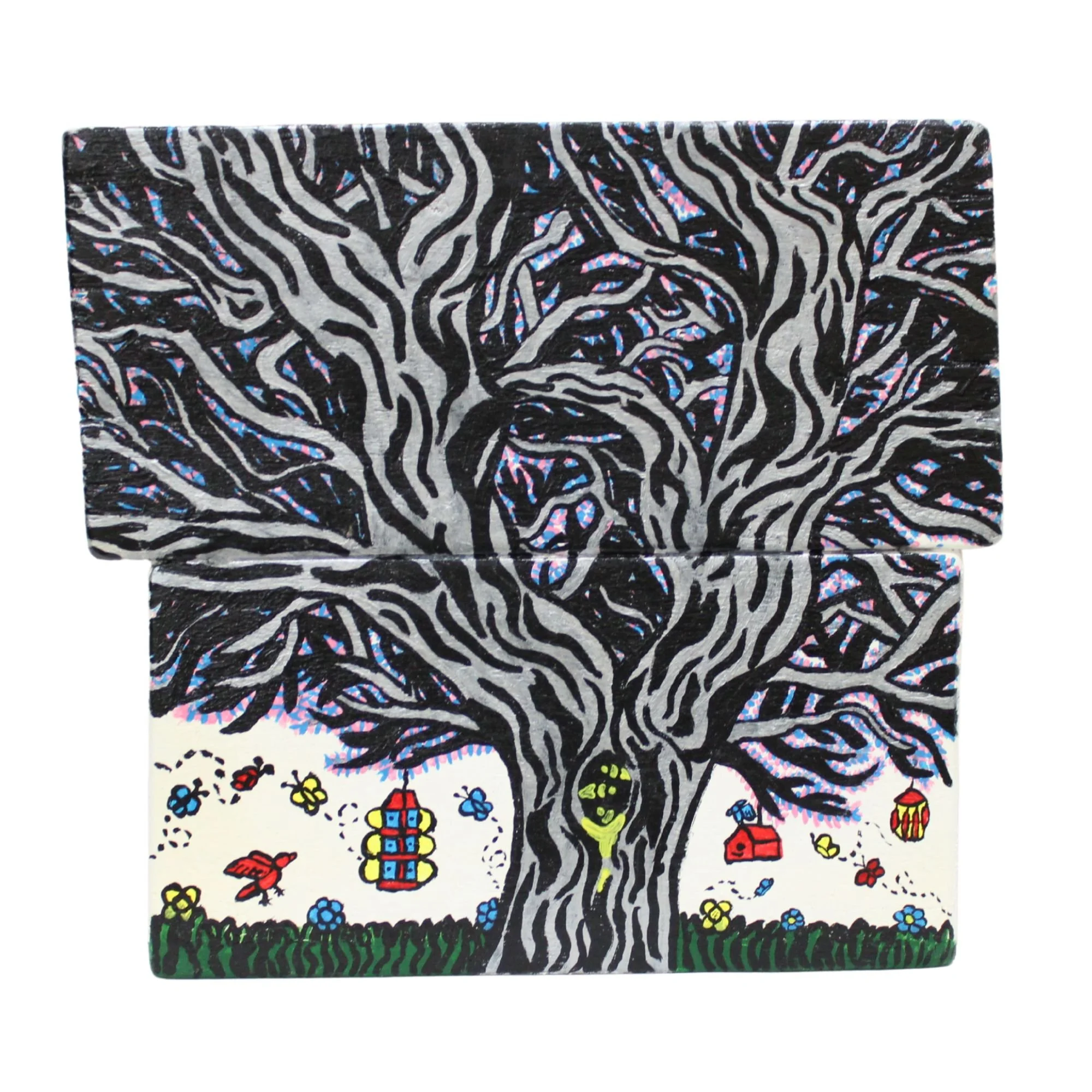 KROC EXCLUSIVE: Tree with Birds Pallet Wood Art