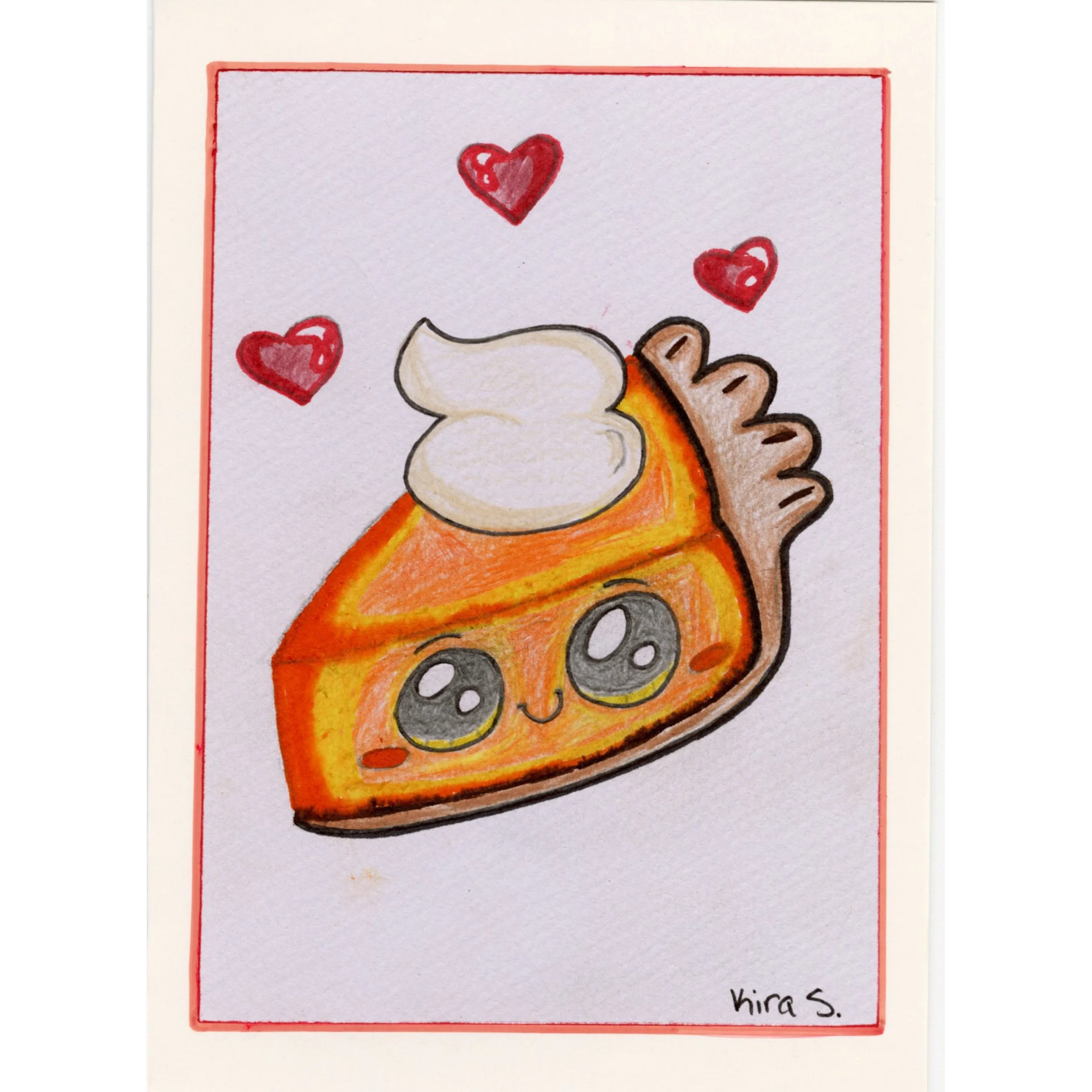 Cutie Pie BLANK CARD