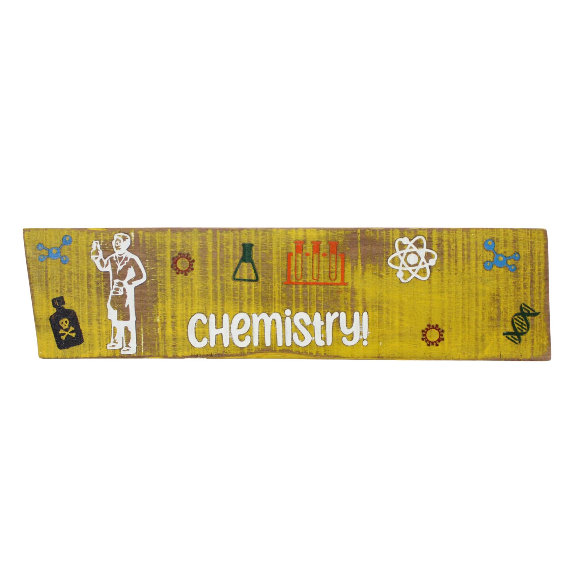 KROC EXCLUSIVE: Chemistry Pallet Wood Art
