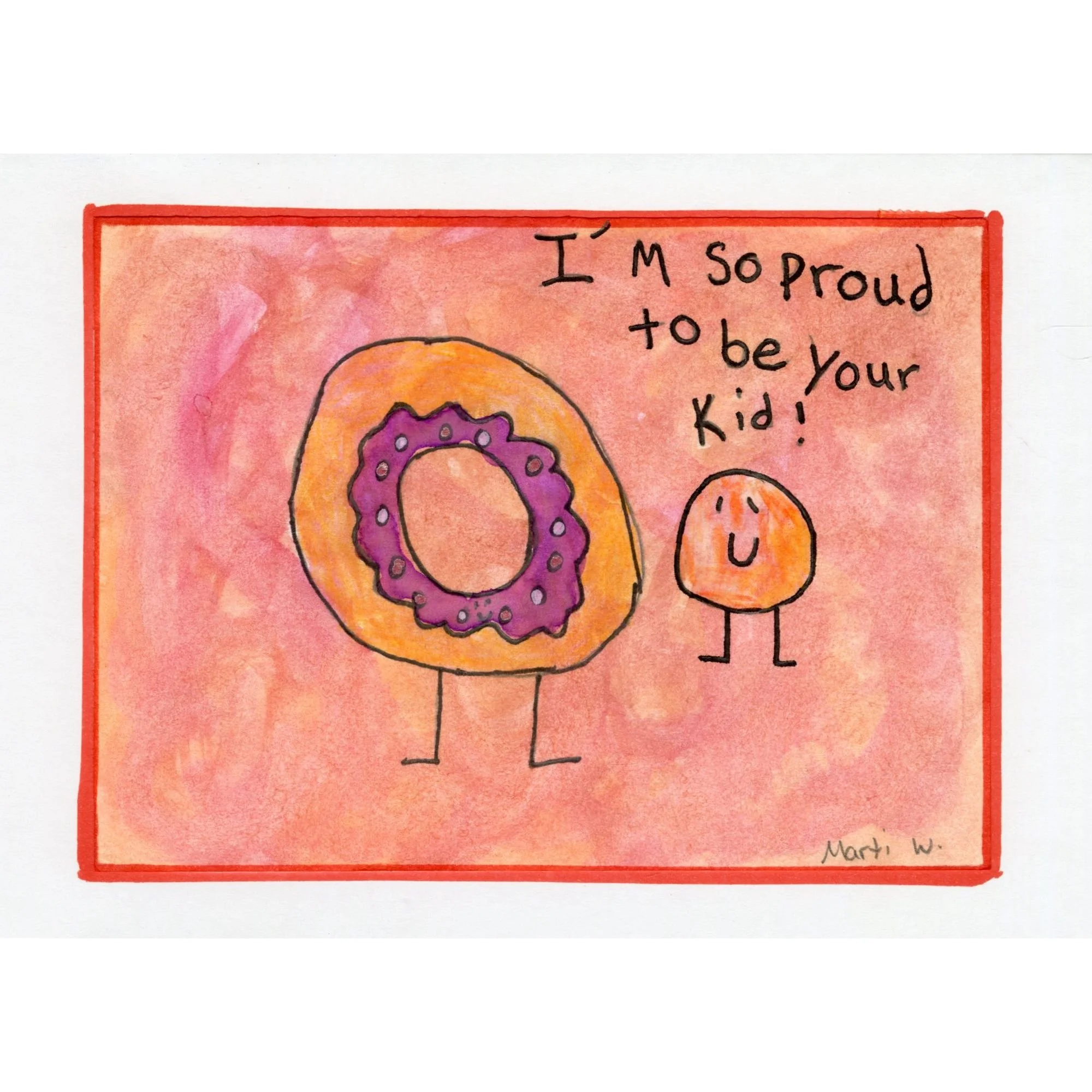 KROC EXCLUSIVE: Proud to be your Kid blank card