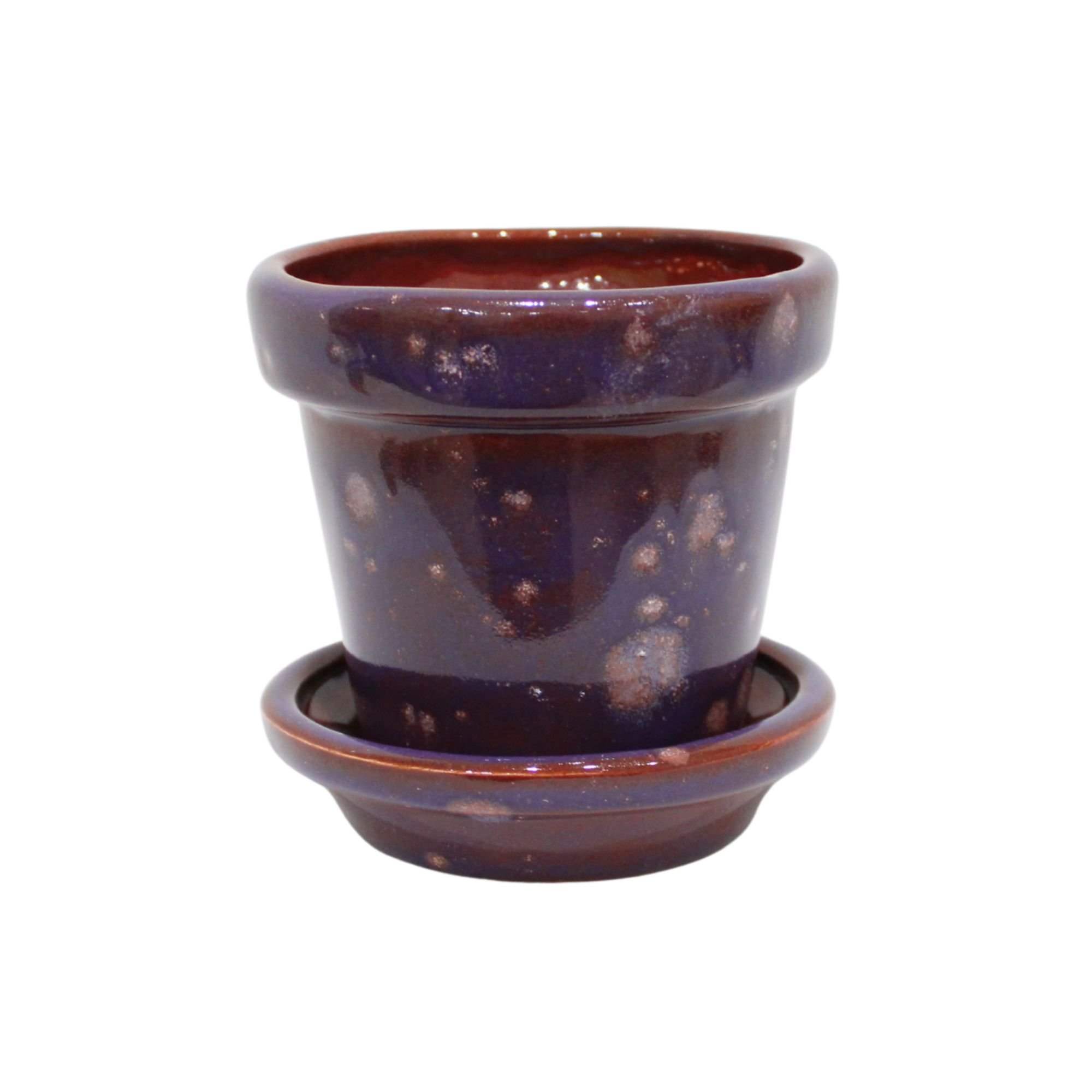 Small Planter with Base Ceramic