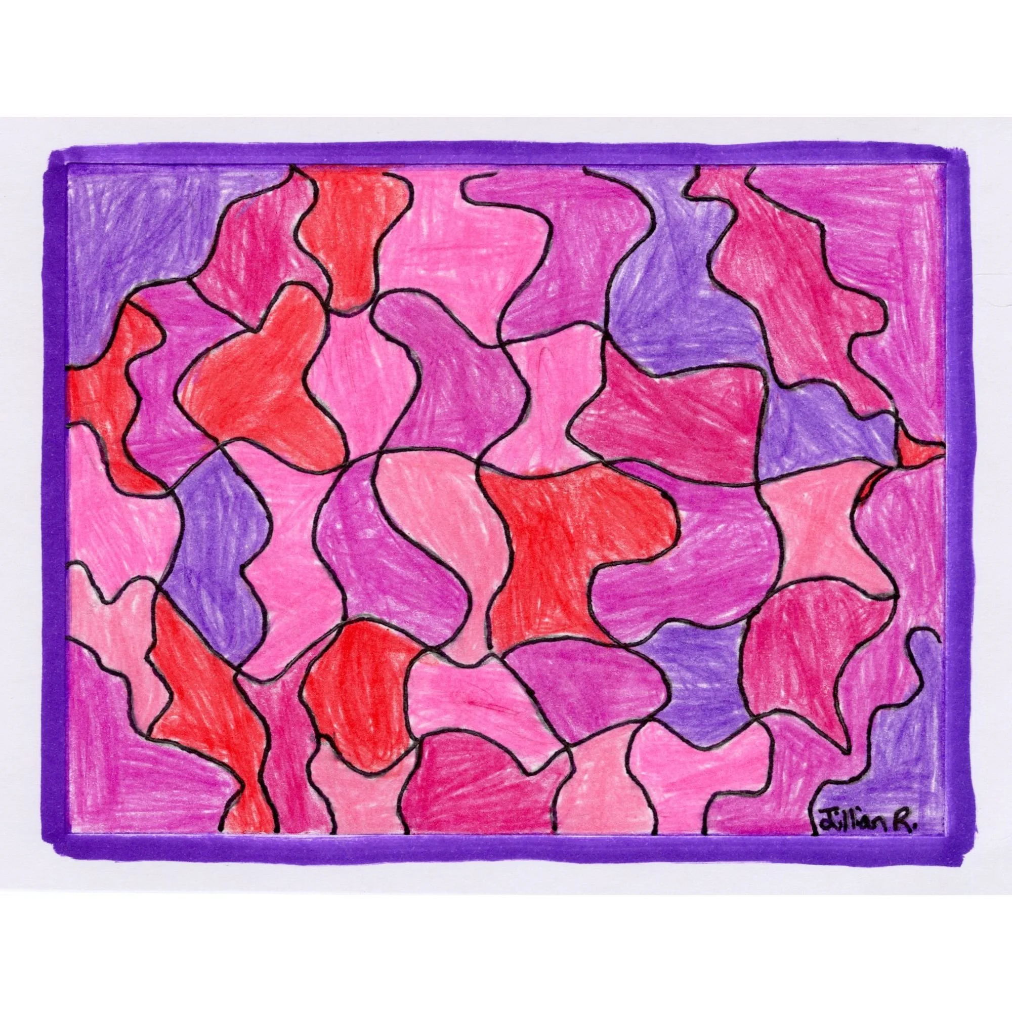 KROC EXCLUSIVE: Abstract blank card