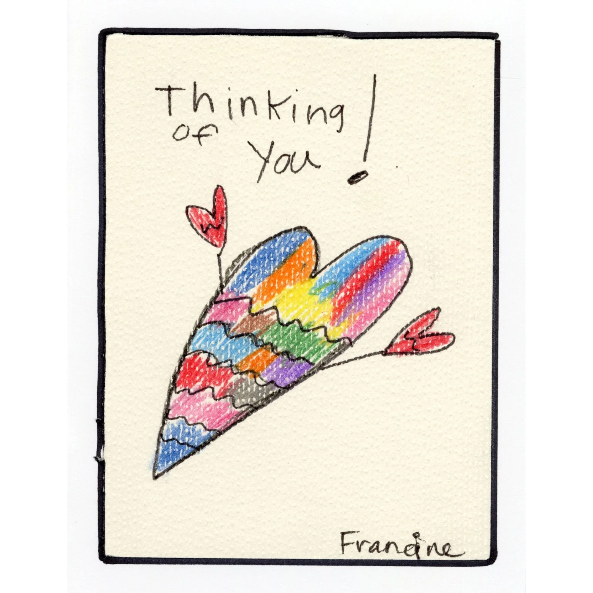 Thinking Of You Blank Card