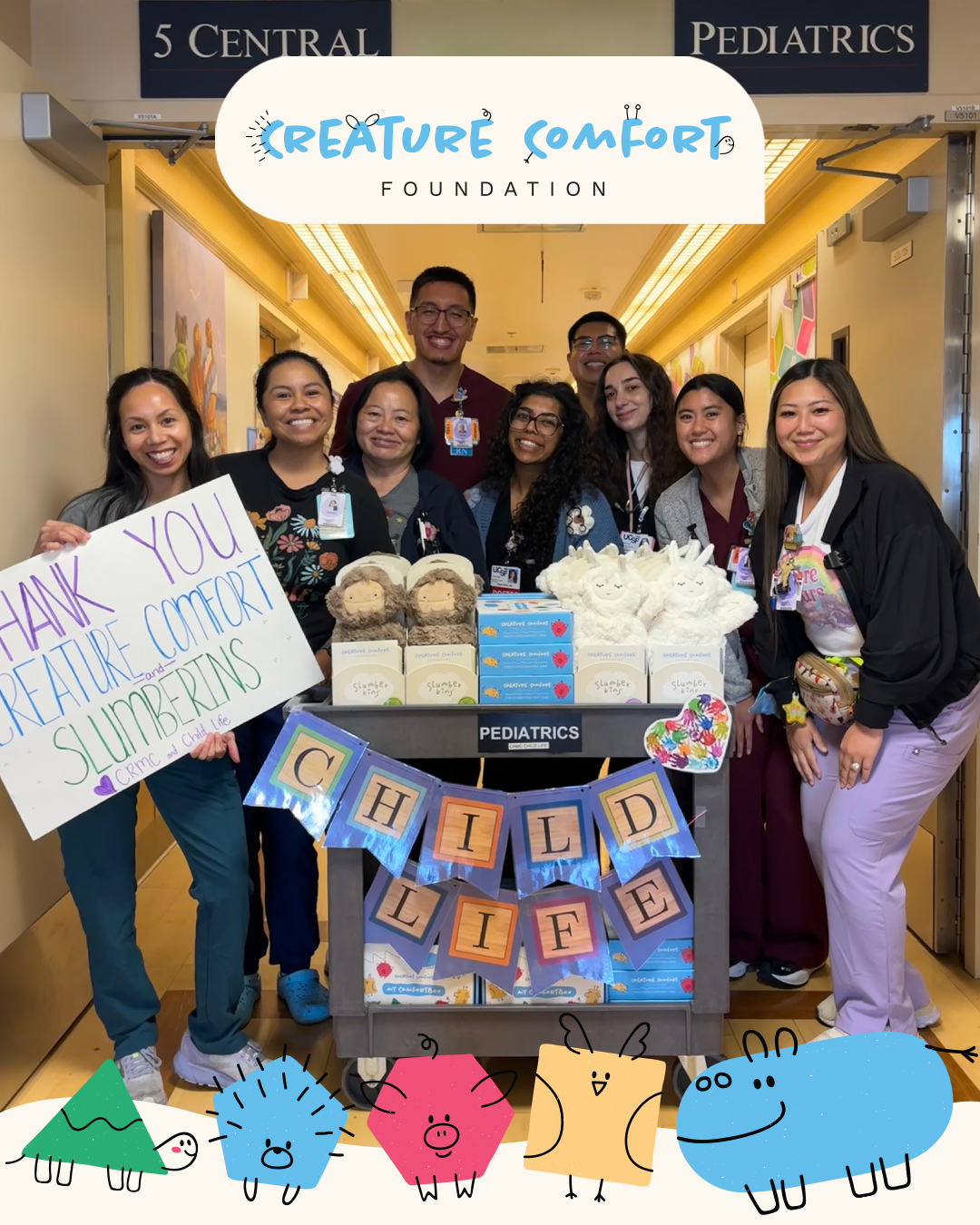 Bringing Comfort to Fresno’s Youngest Patients