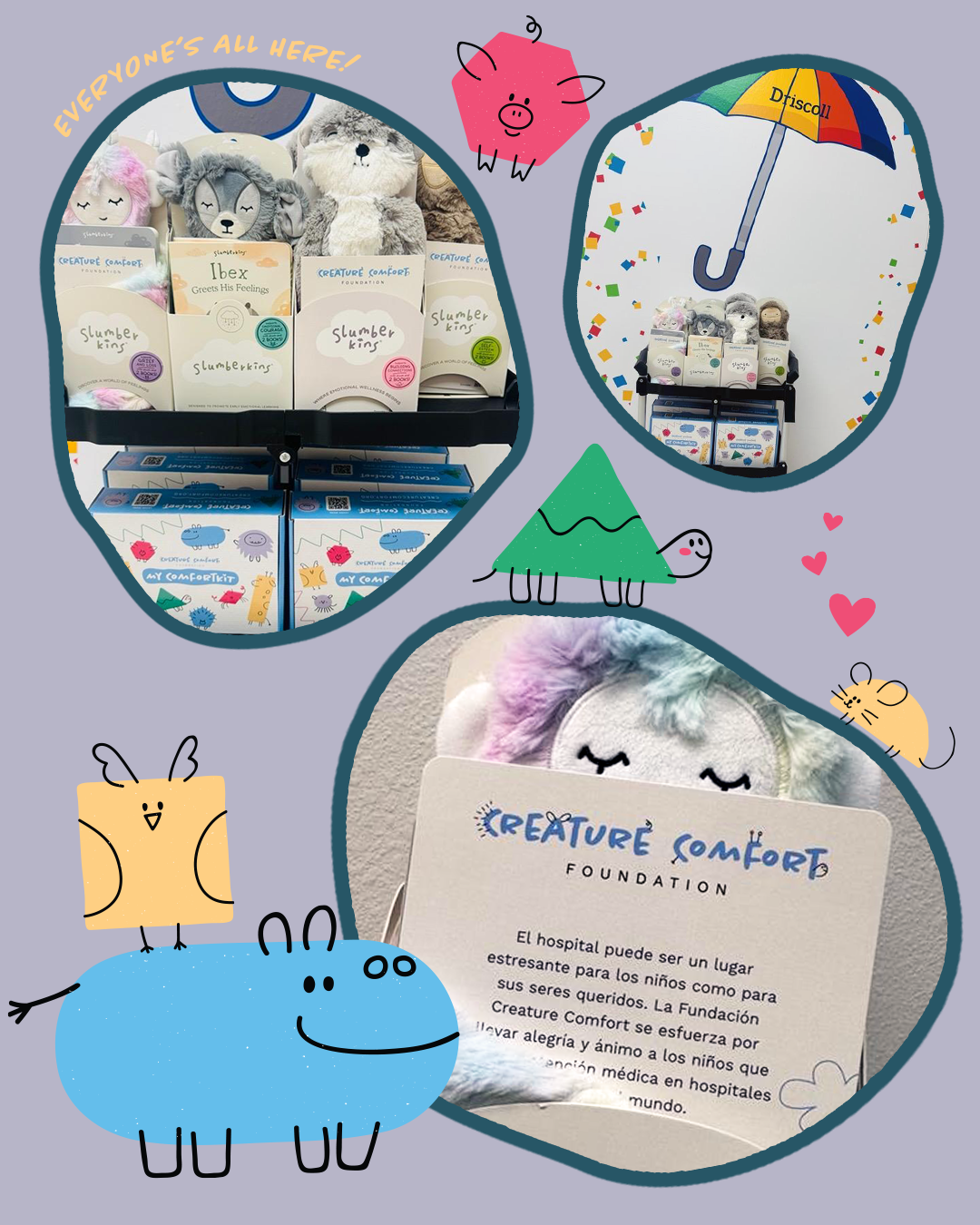 Bringing Comfort to Driscoll Kids