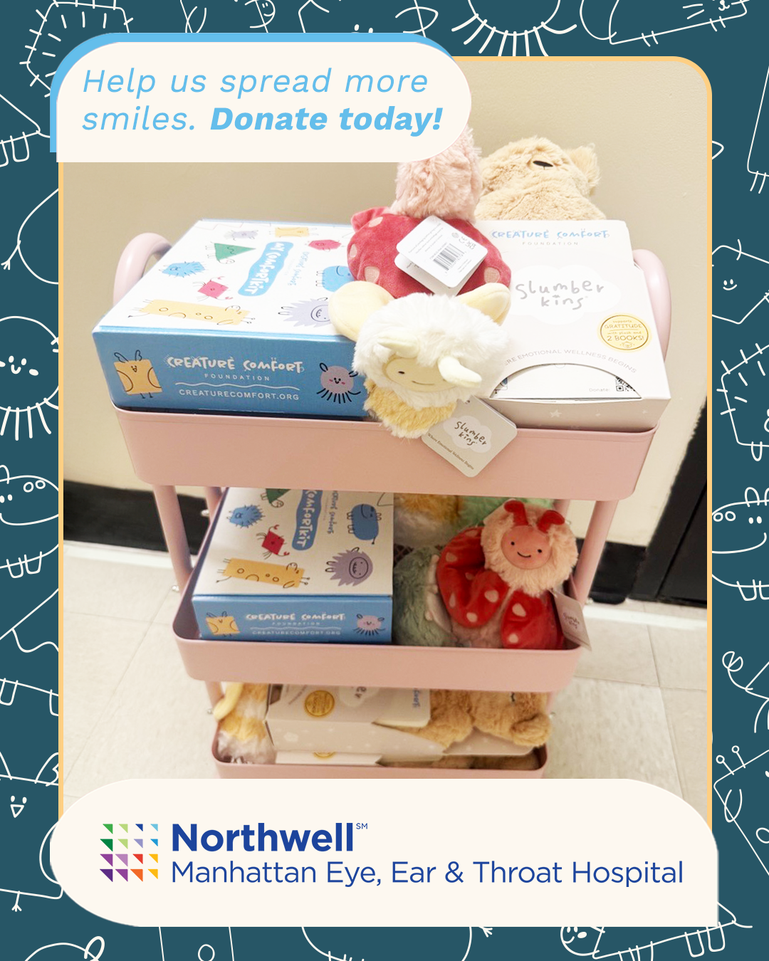 Rolling Comfort: Spreading Smiles at Manhattan Eye, Ear &amp; Throat Hospital