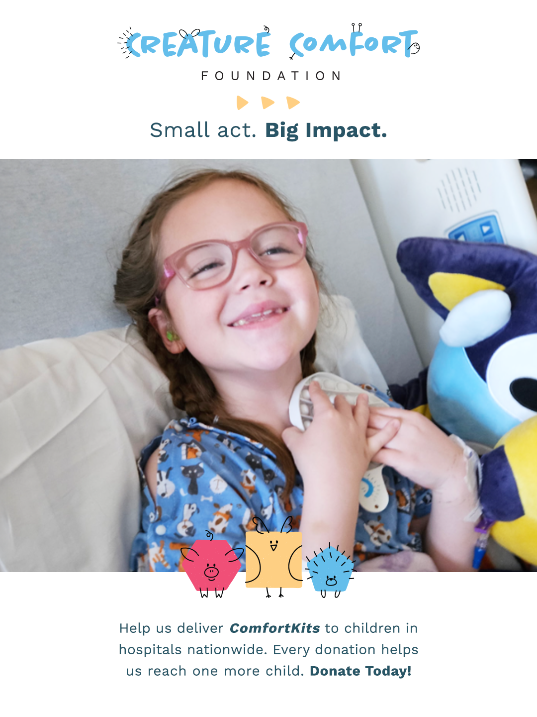 Small act. Big impact.