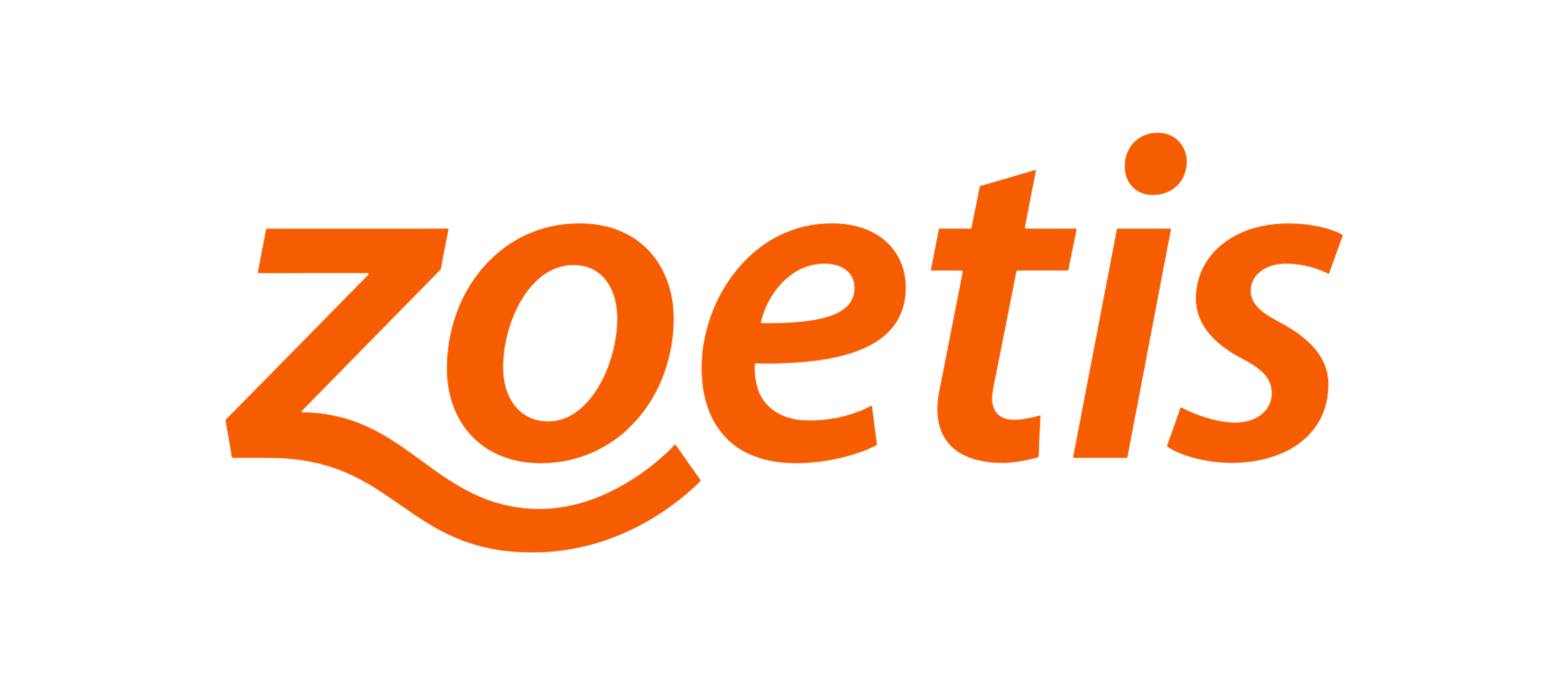 Bright orange 3D text spelling 'ZoeTIS' on a black background.