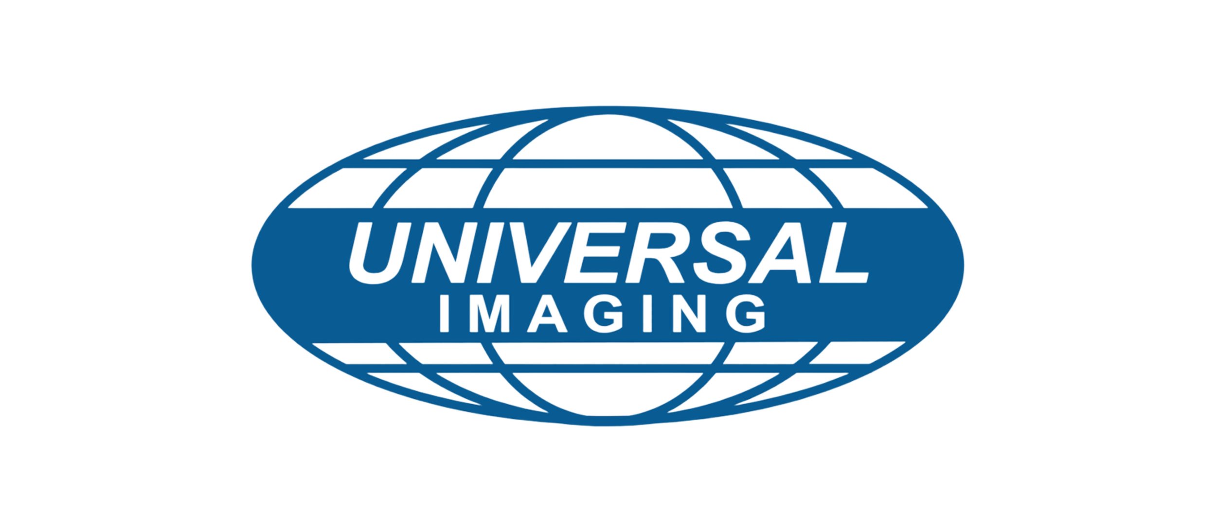 Universal Imaging logo featuring a stylized globe with the company name inside.