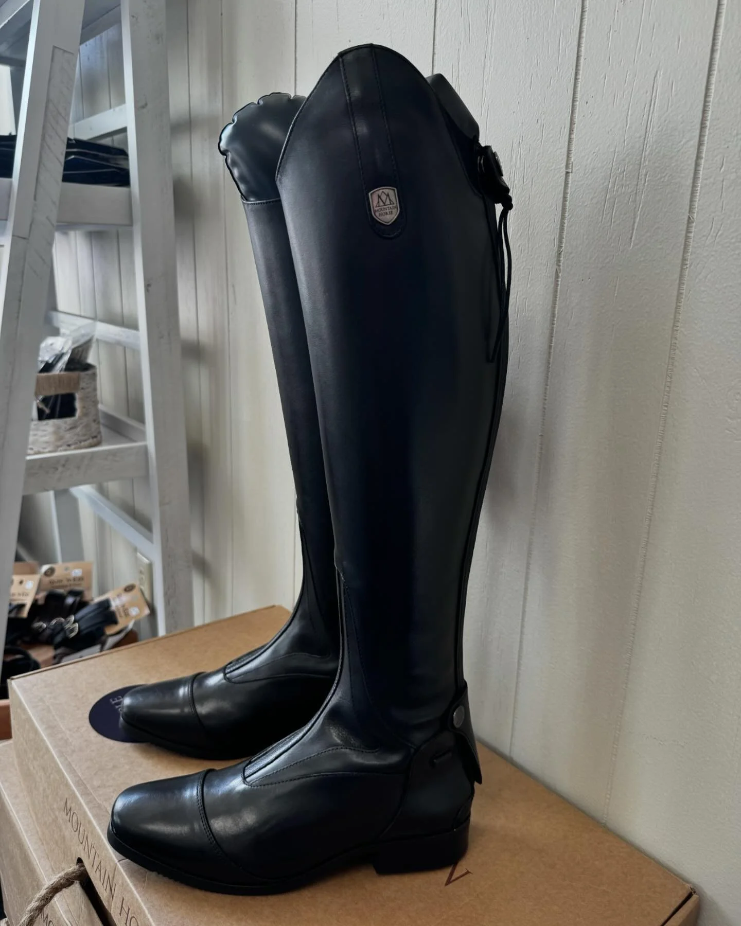With back to school coming up, everyone is getting new shoes, don&rsquo;t forget about your boots! Come in today to get fitted for tall boots and see our selection of paddock boots and halfchap as well 🍎 🐴 ✏️