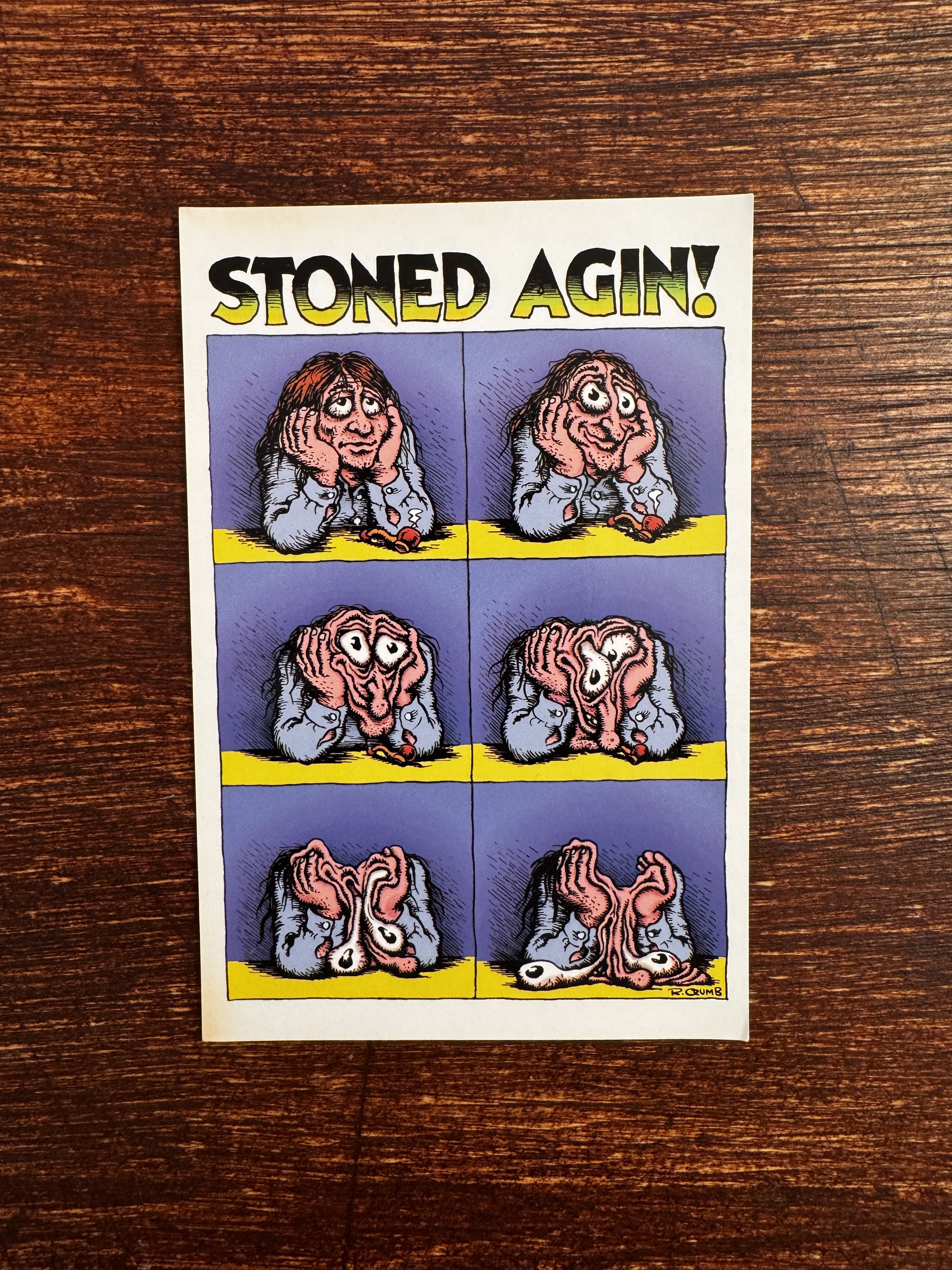 STONED AGIN! Postcard
