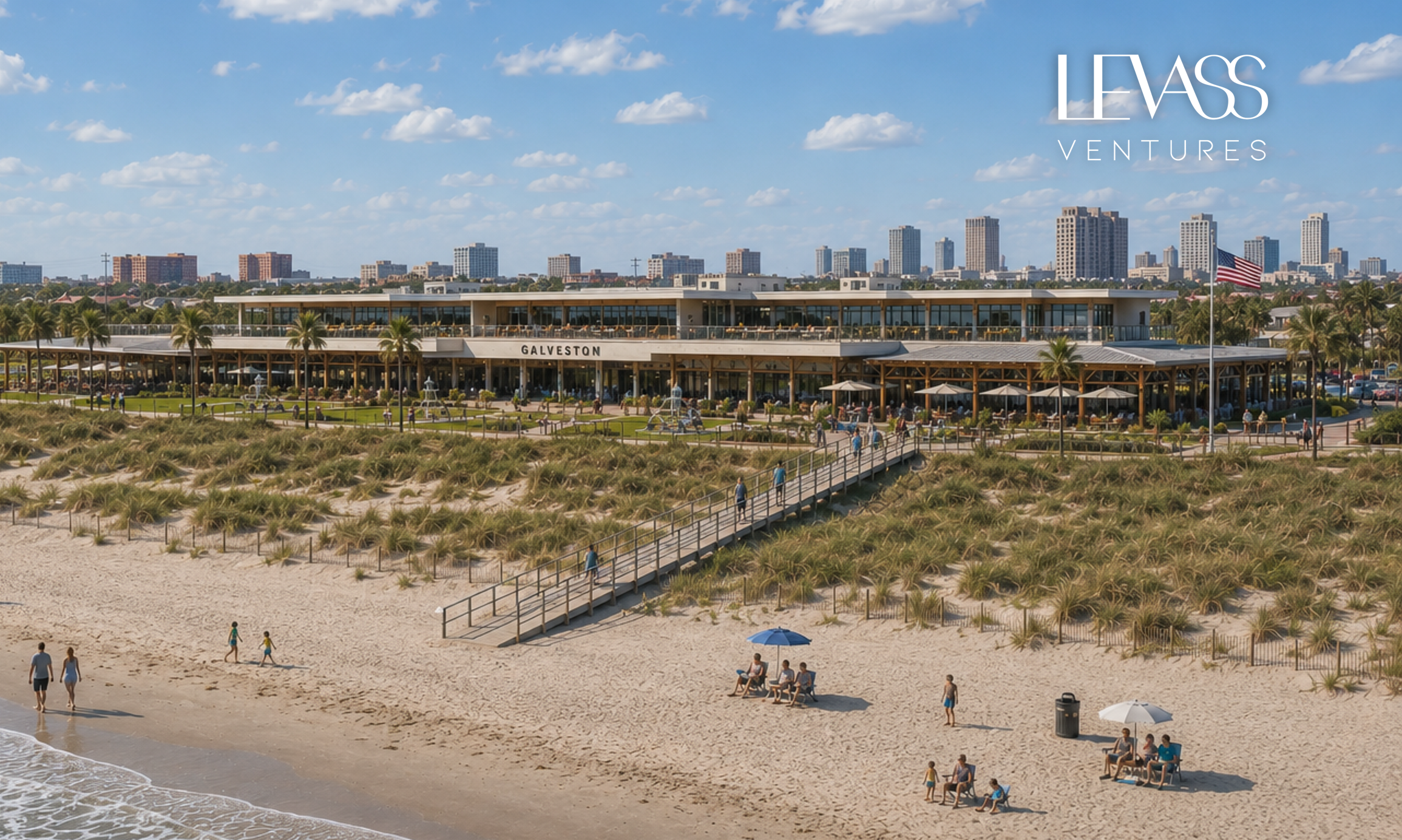 City of Galveston, Supported by LeVass Ventures, Seeks a Development Partner for Stewart Beach