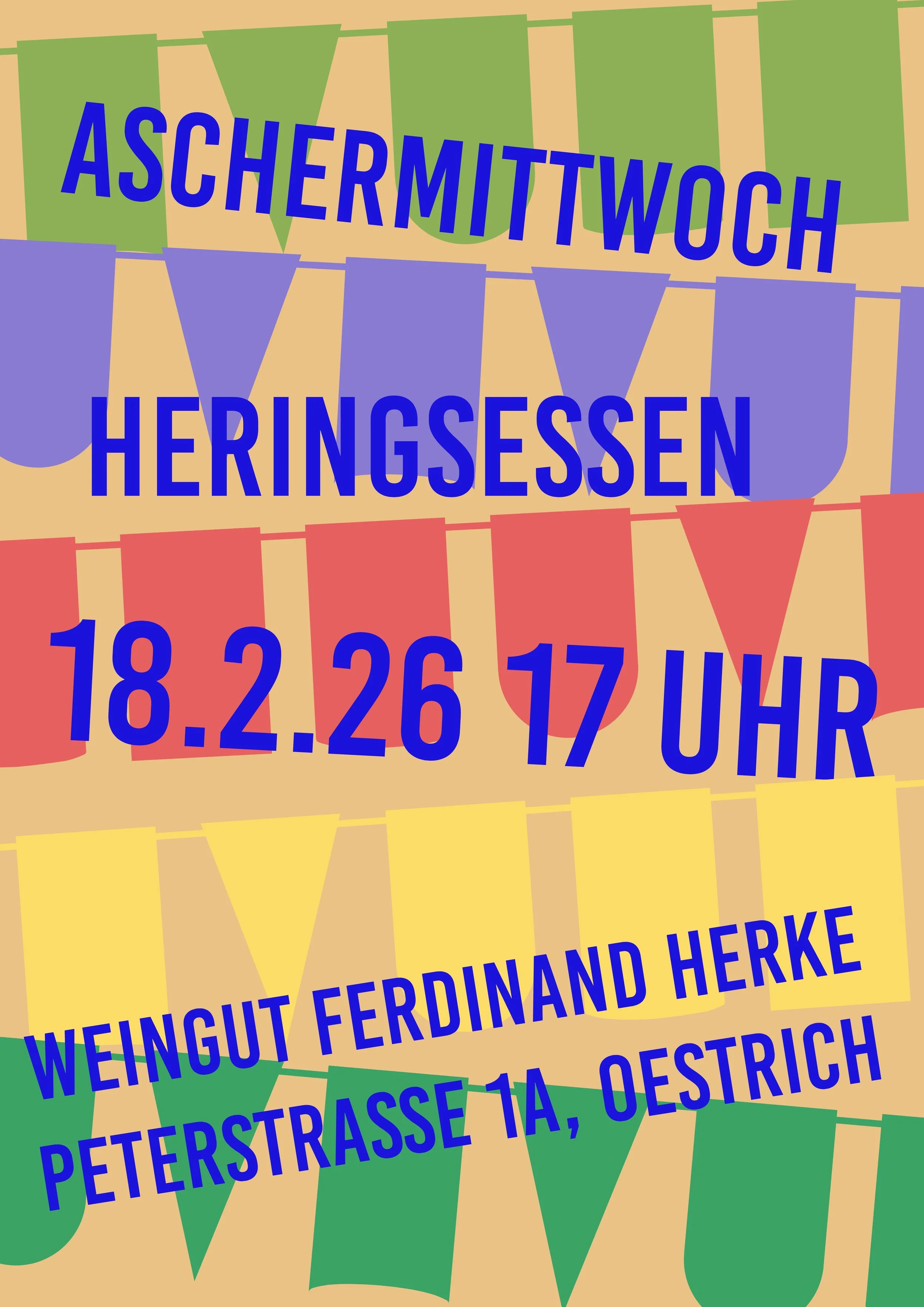 Achermittwoch Heringsessen