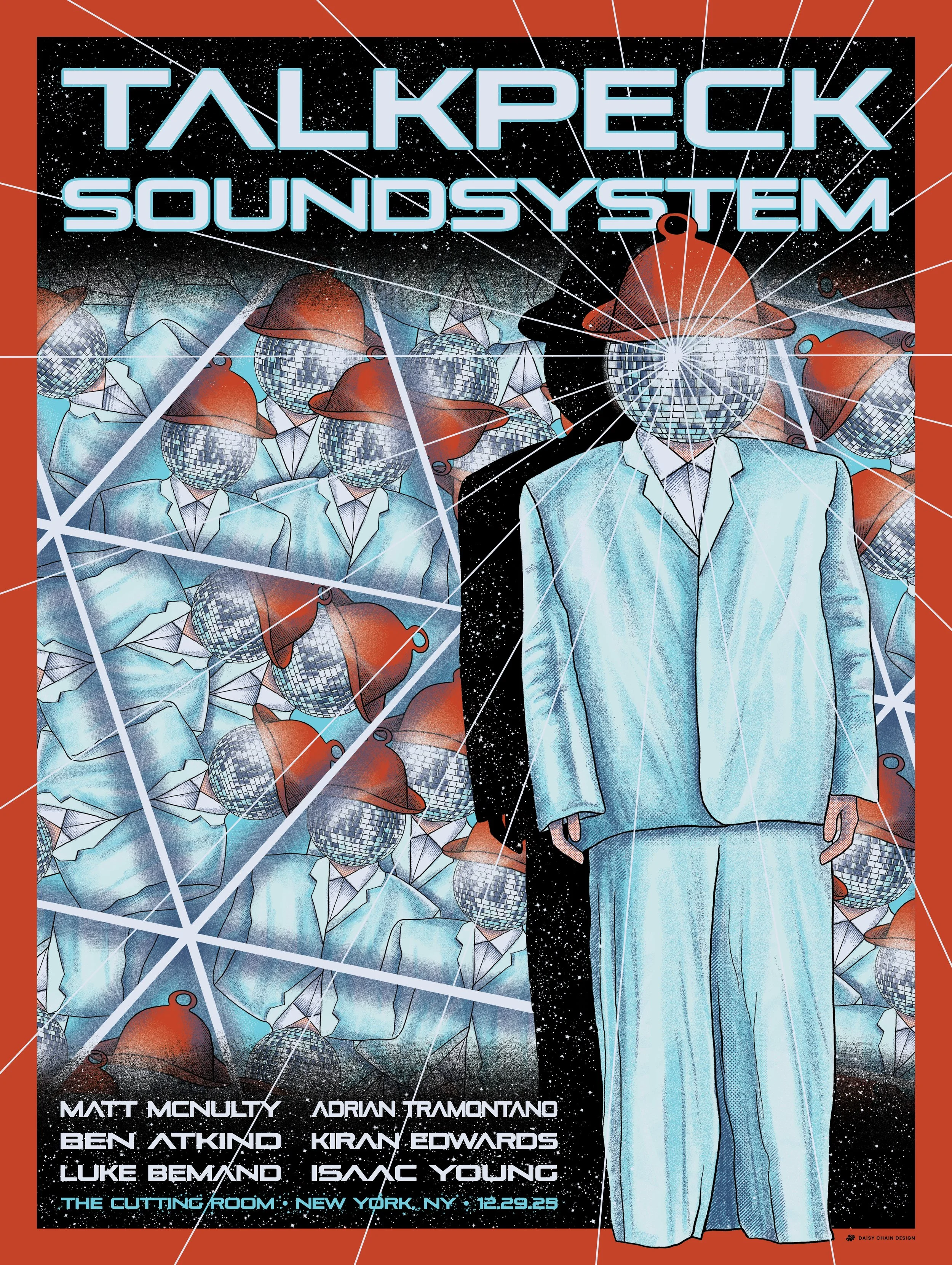 Talkpeck Soundsystem: NYC 2025 Screenprint