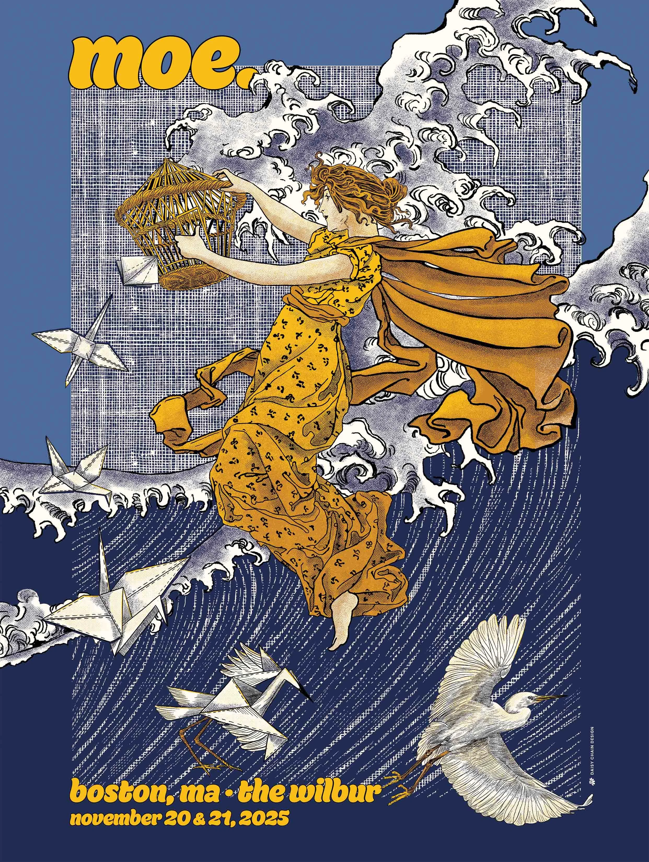 moe.: Boston, MA Screenprint