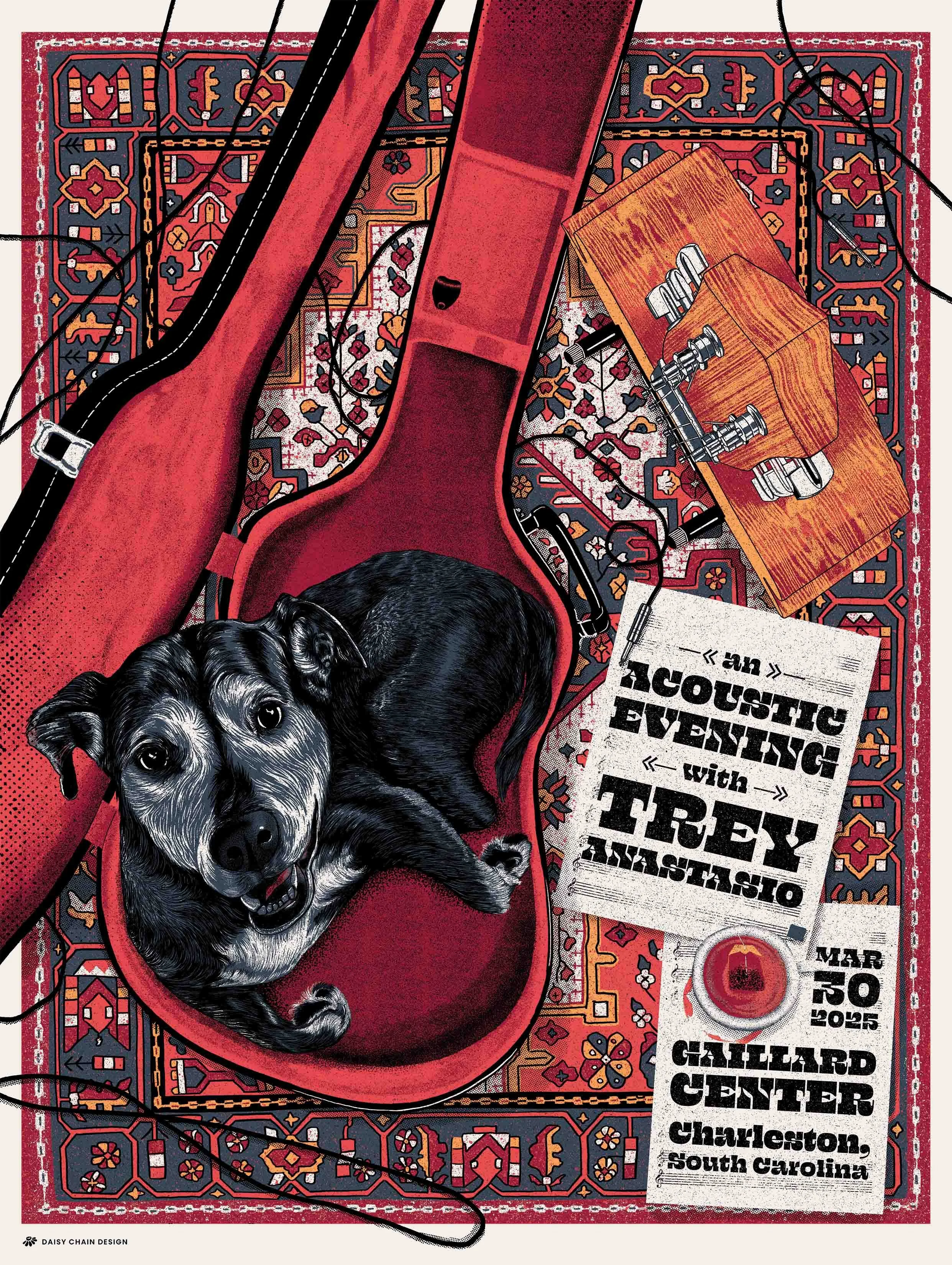 Trey Anastasio: Charleston, SC Screenprint