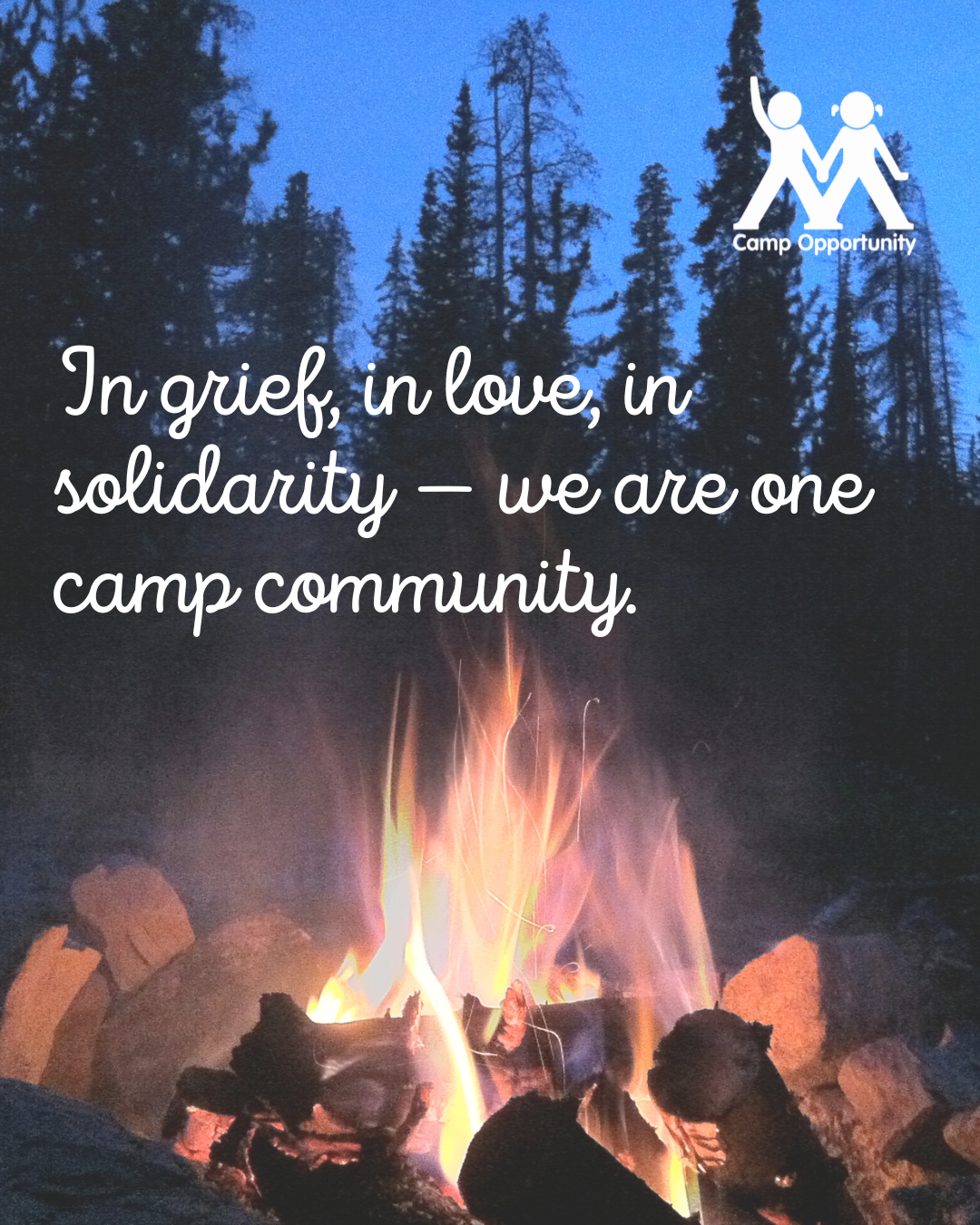 Camp Opportunity Statement on the Texas Hill Country Tragedy