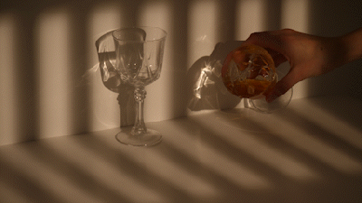 fenêtre, lumière, verres, suspens