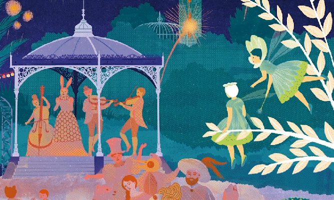 La belle aux bois dormant fée