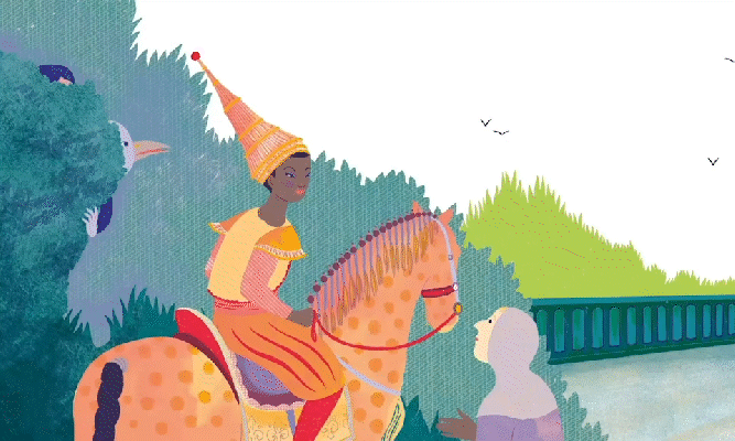 La belle aux bois dormant chevalier