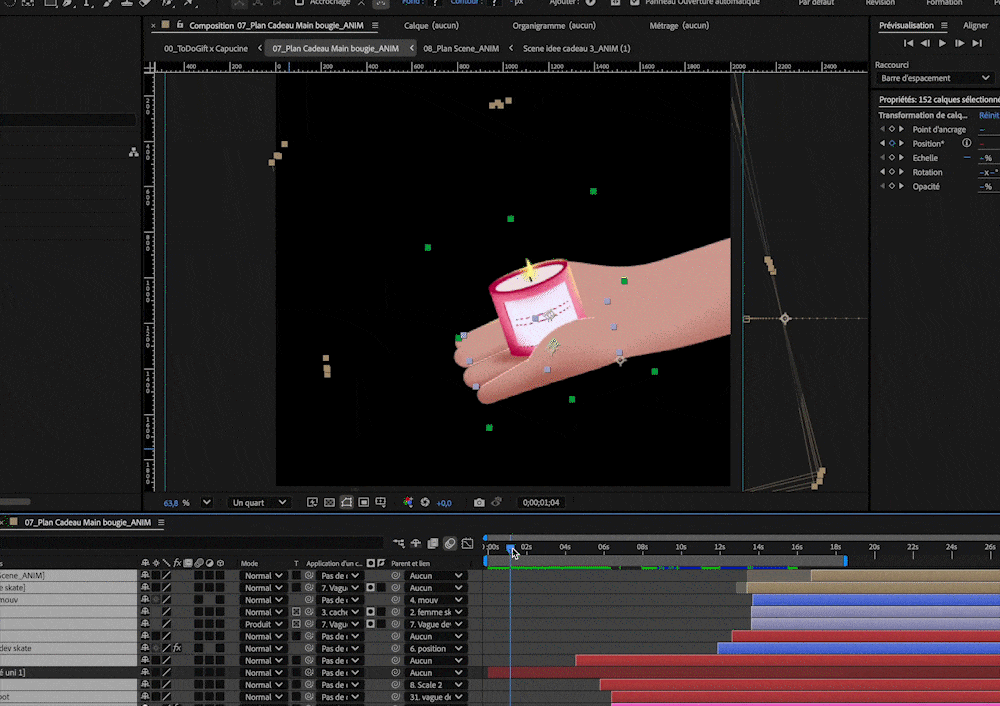 motion design cadeaux éthiques Capucine Bertin