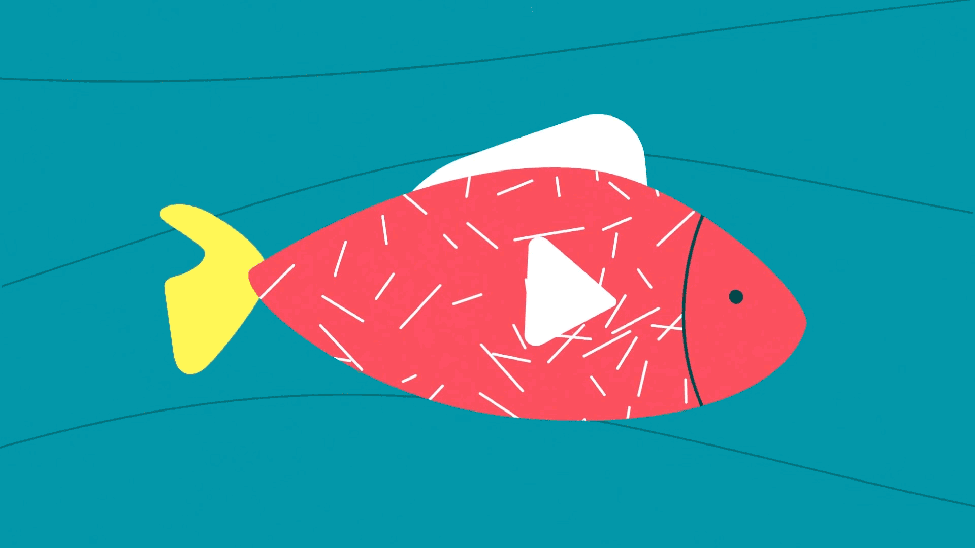 L214 - illustration poissons elevages par Capucine Bertin