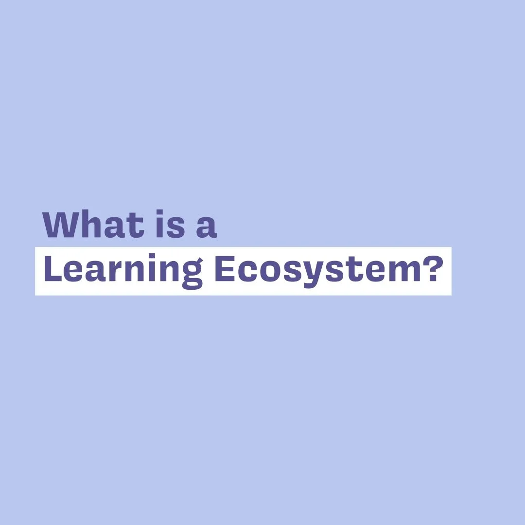Learning ecosystem