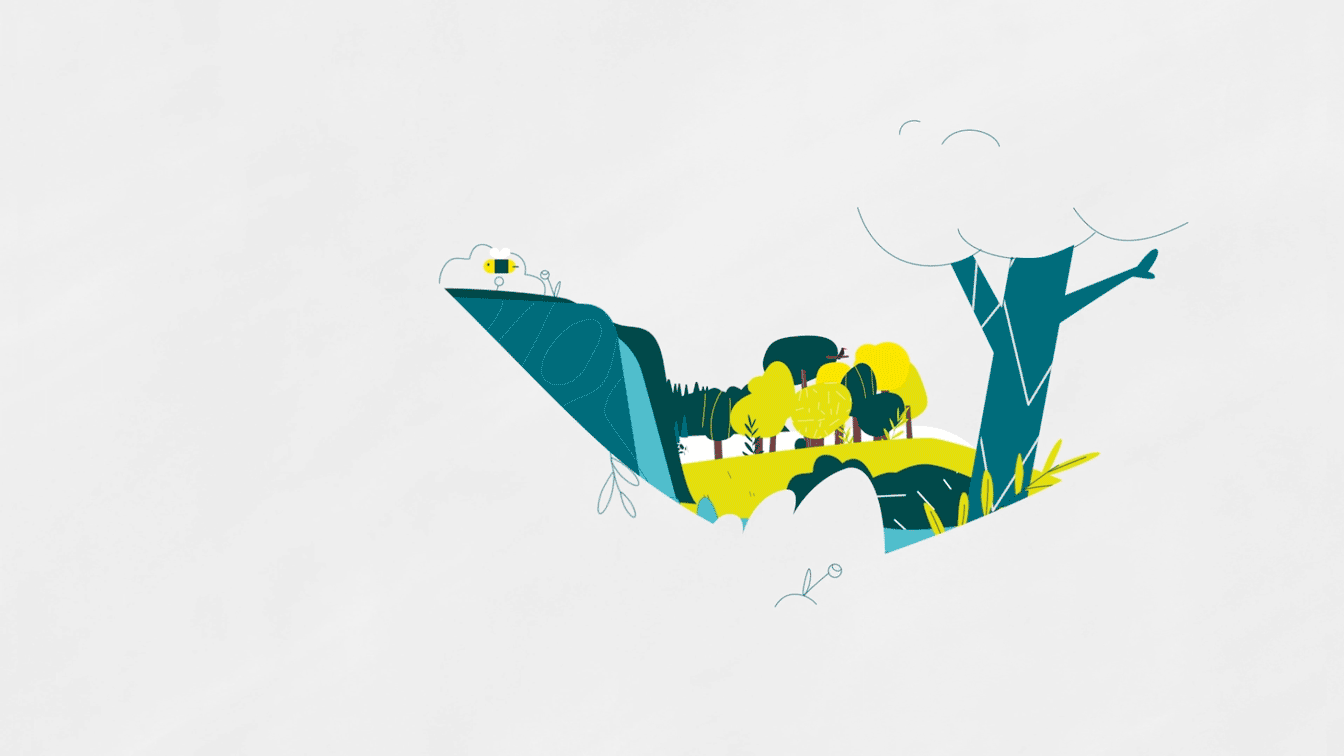 L214 - illustration dérèglement climatique par Capucine Bertin