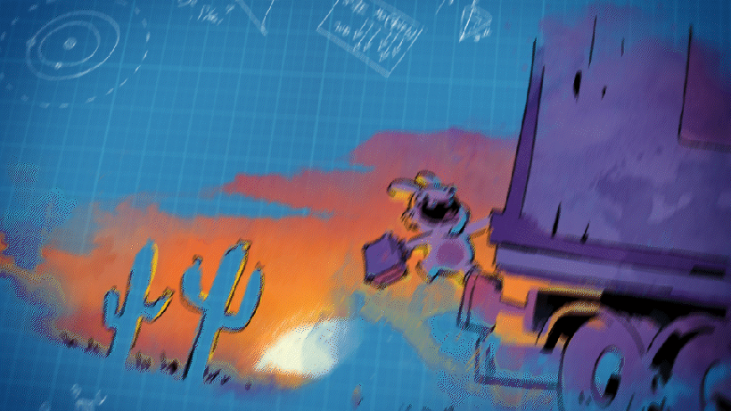 Ubisoft - Lapin crétins : Générique - animation par Capucine Bertin