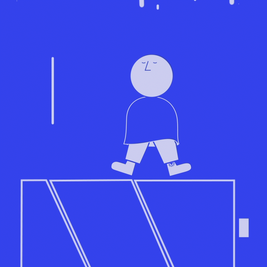 Personnage minimaliste - Capucine Bertin