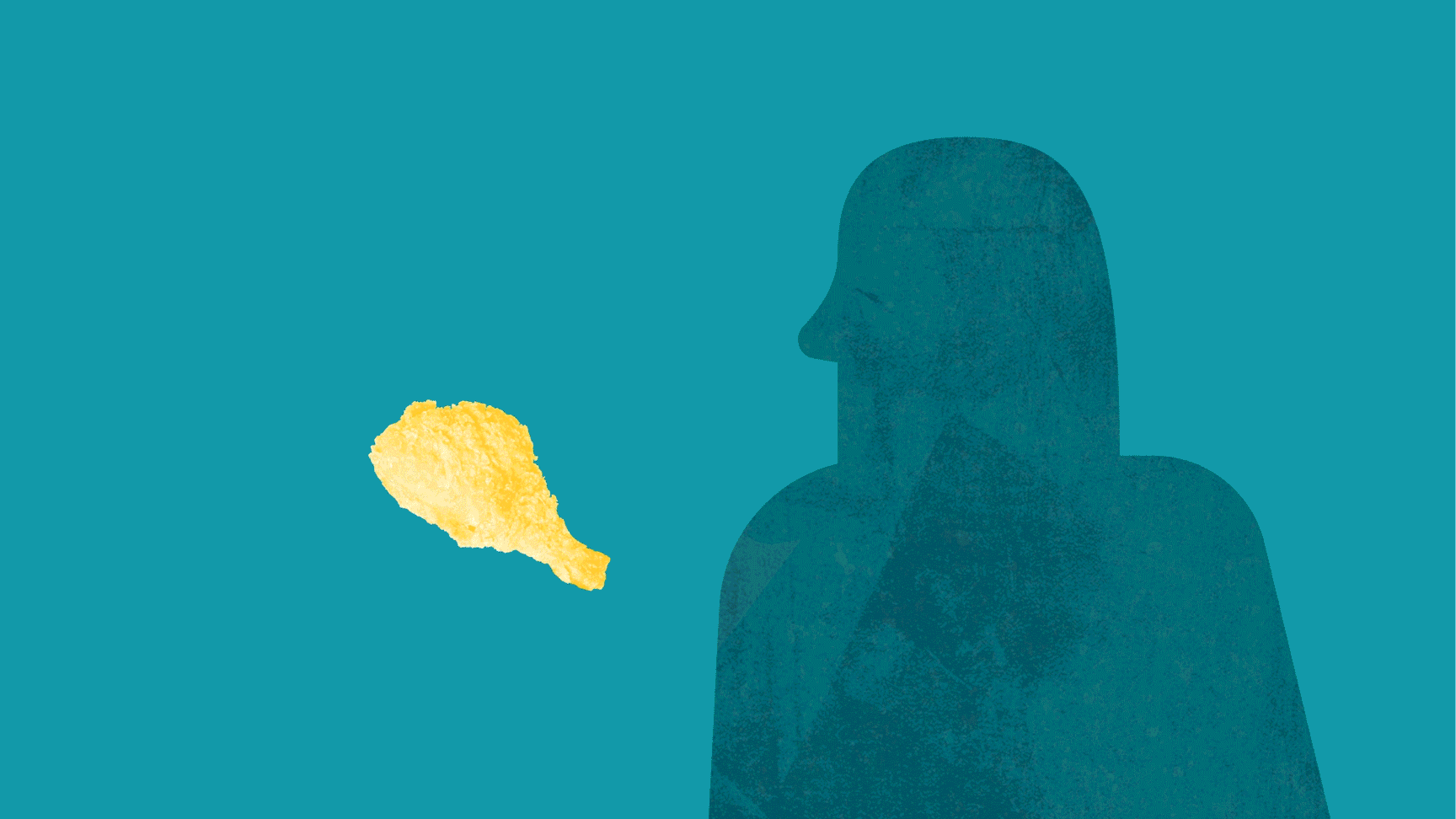 L214 - illustration viandes par habitant par Capucine Bertin