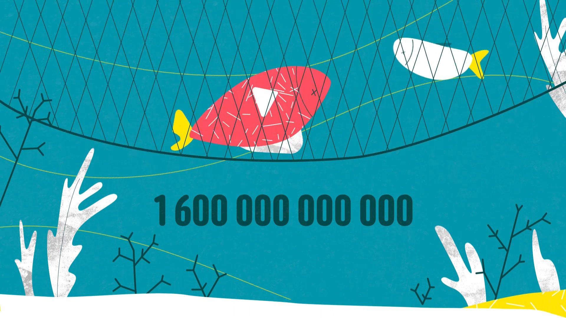 L214 - illustration poisson par Capucine Bertin