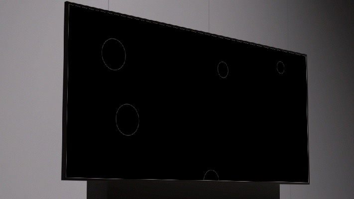 Voodoo - design animé scénographie image MockUp cercle