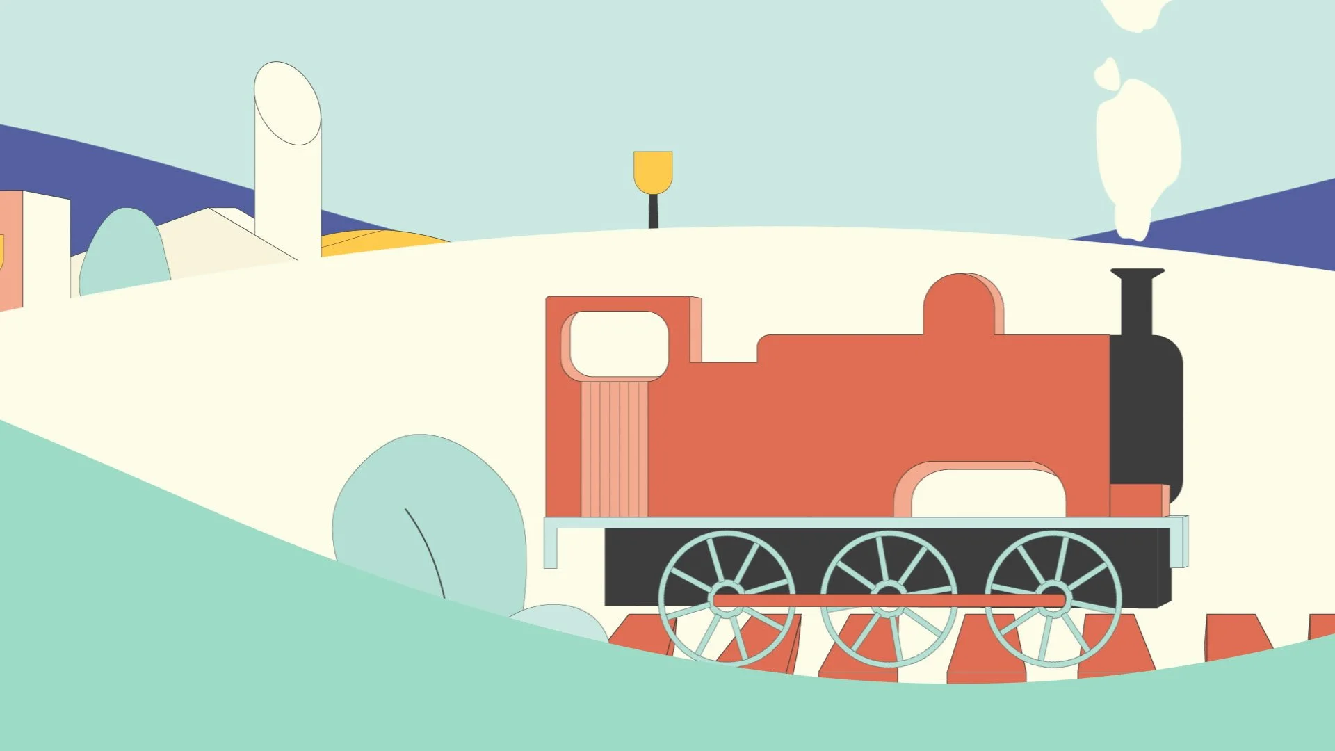 Documentaire vinci: chemin de fer et train illustré  concession