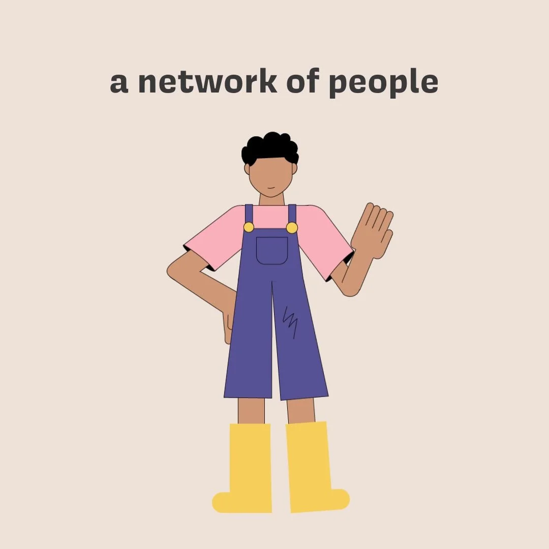 Learning ecosystem, personnage illu